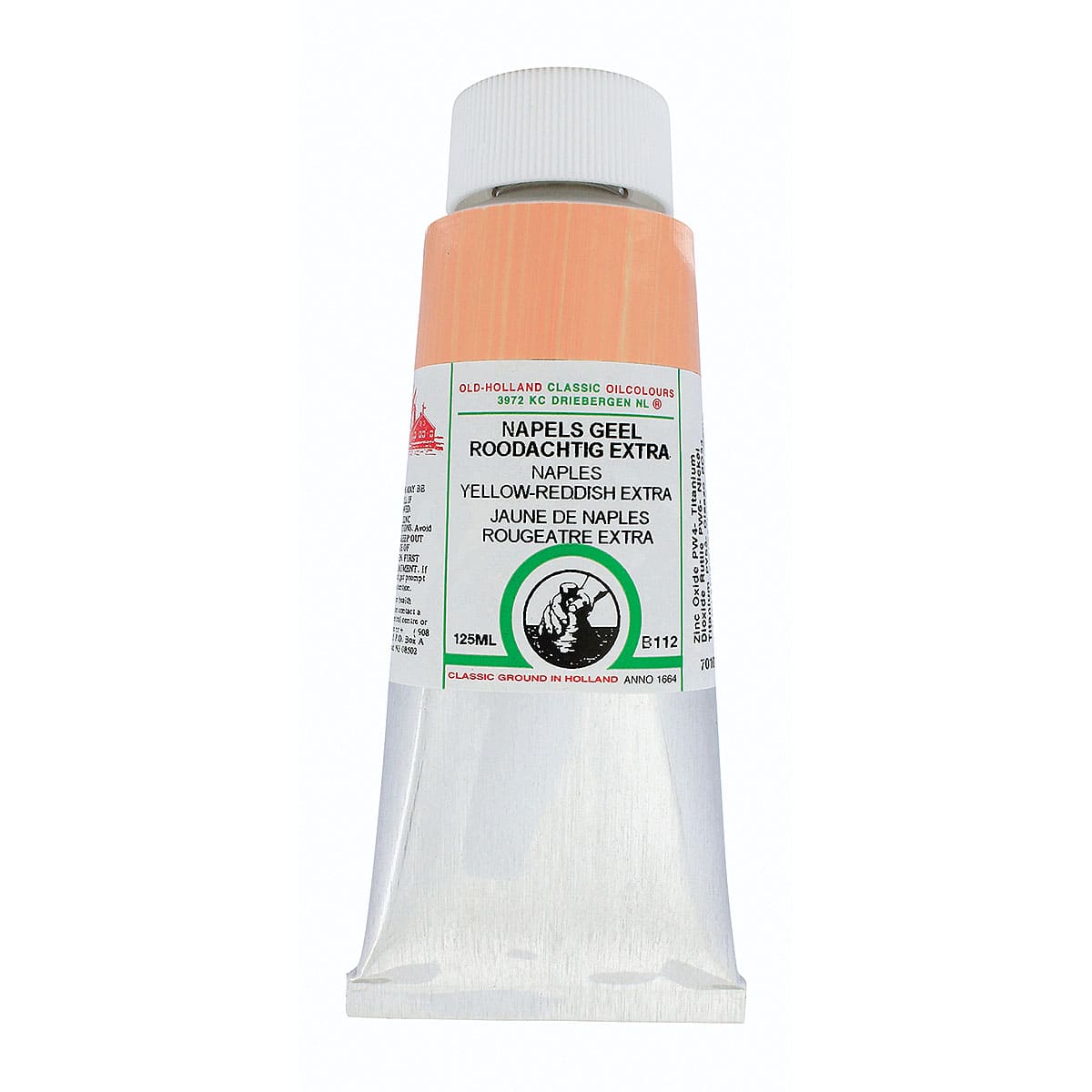 Old Holland Classic Oil Color - Naples Yellow Reddish Extra, 125 ml tube