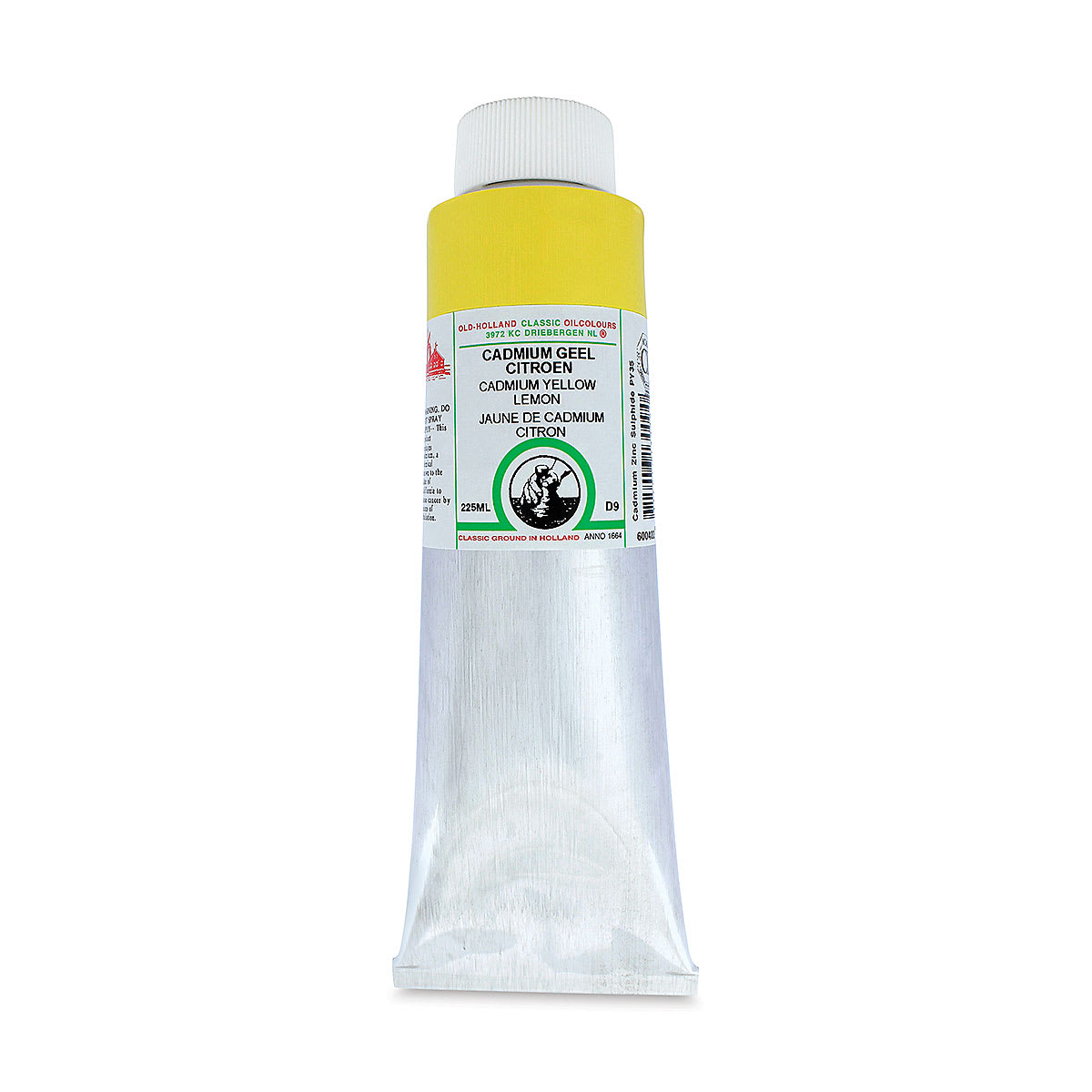 Old Holland Classic Oil Colors - Cadmium Yellow Lemon, 225 ml tube