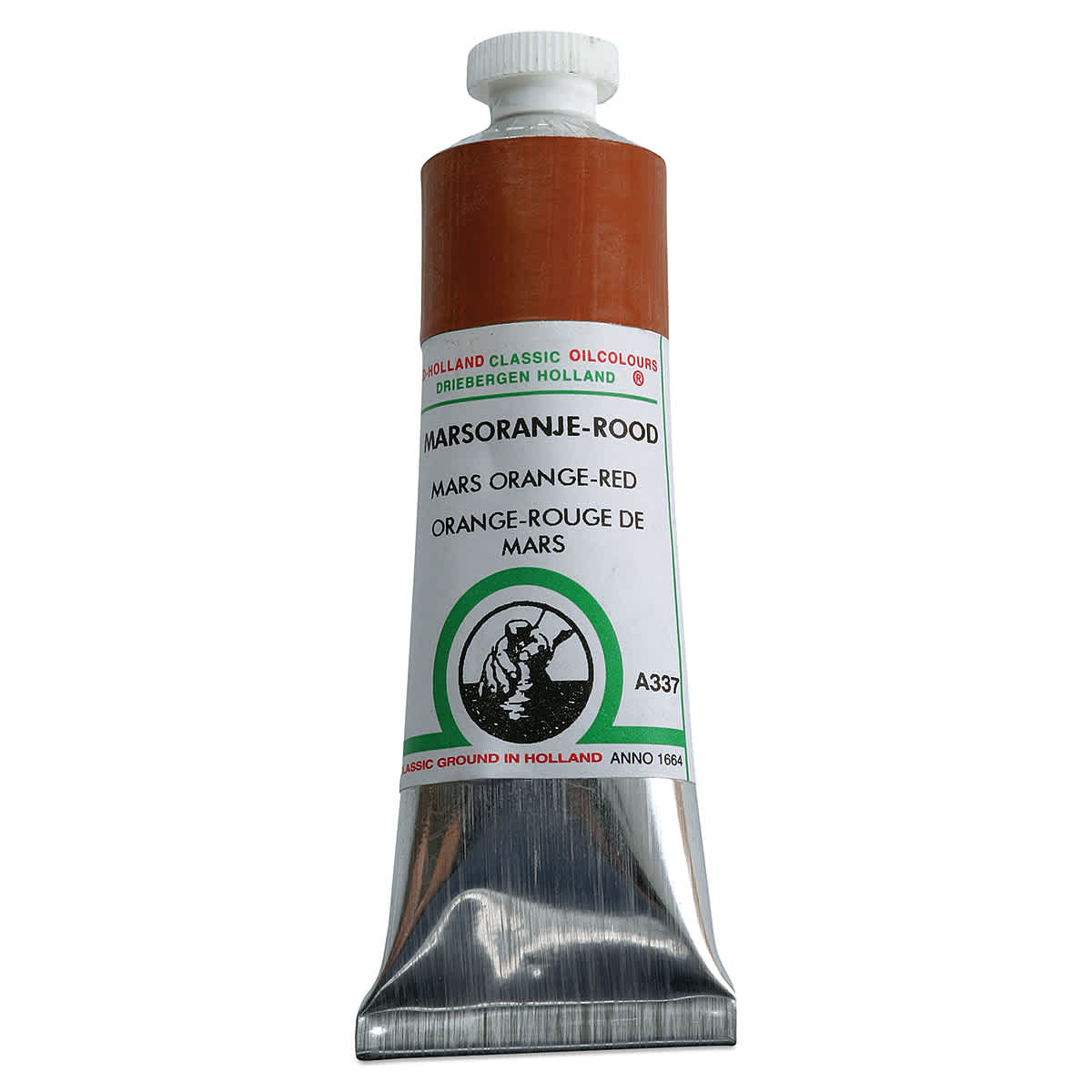 Old Holland Classic Oil Colors - Mars Orange-red, 40 ml tube