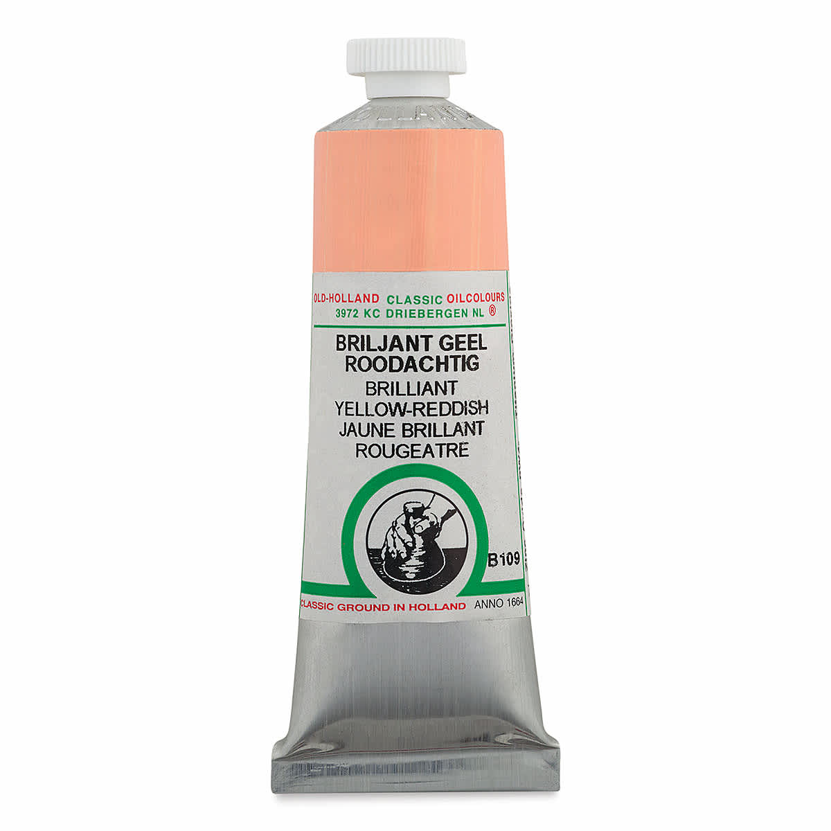 Old Holland Classic Oil Color - Brilliant Yellow-Reddish, 40 ml tube