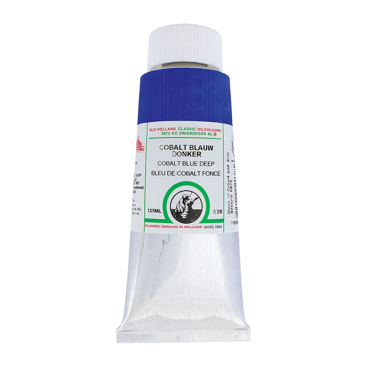Old Holland Classic Oil Color - Cobalt Blue Deep, 125 ml tube