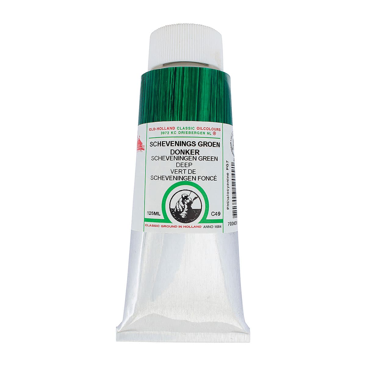 Old Holland Classic Oil Color - Scheveningen Green Deep, 125 ml tube