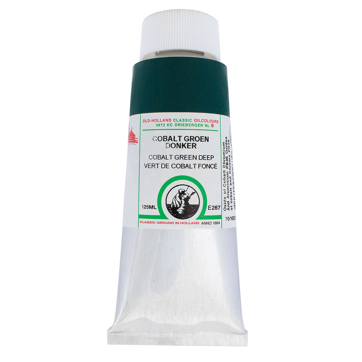 Old Holland Classic Oil Color - Cobalt Green Deep, 125 ml tube