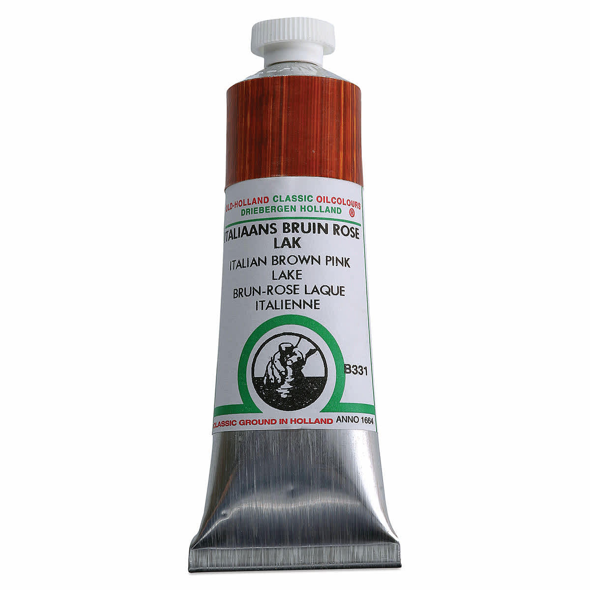 Old Holland Classic Oil Color - Italian Brown Pink Lake, 40 ml tube