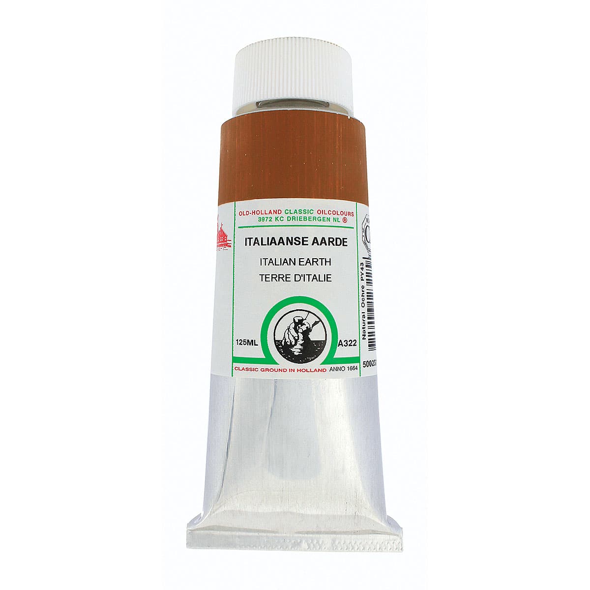 Old Holland Classic Oil Color - Italian Earth, 125 ml tube