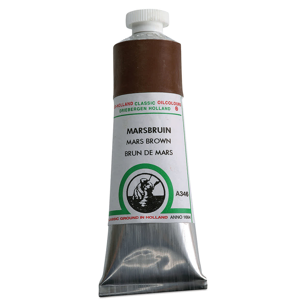 Old Holland Classic Oil Color - Mars Brown, 40 ml tube