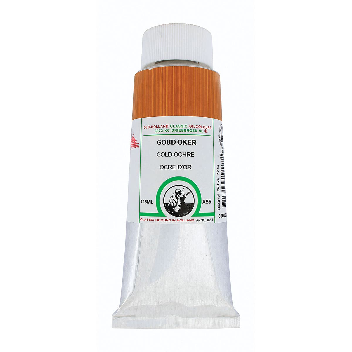 Old Holland Classic Oil Color - Gold Ochre, 125 ml tube