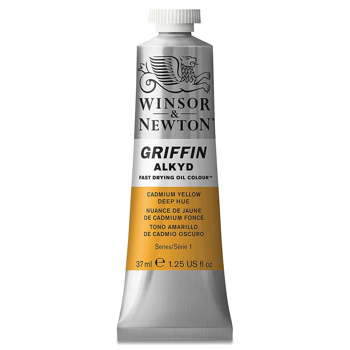 Winsor & Newton Griffin Alkyds - Cadmium Yellow Deep Hue, 37 ml tube