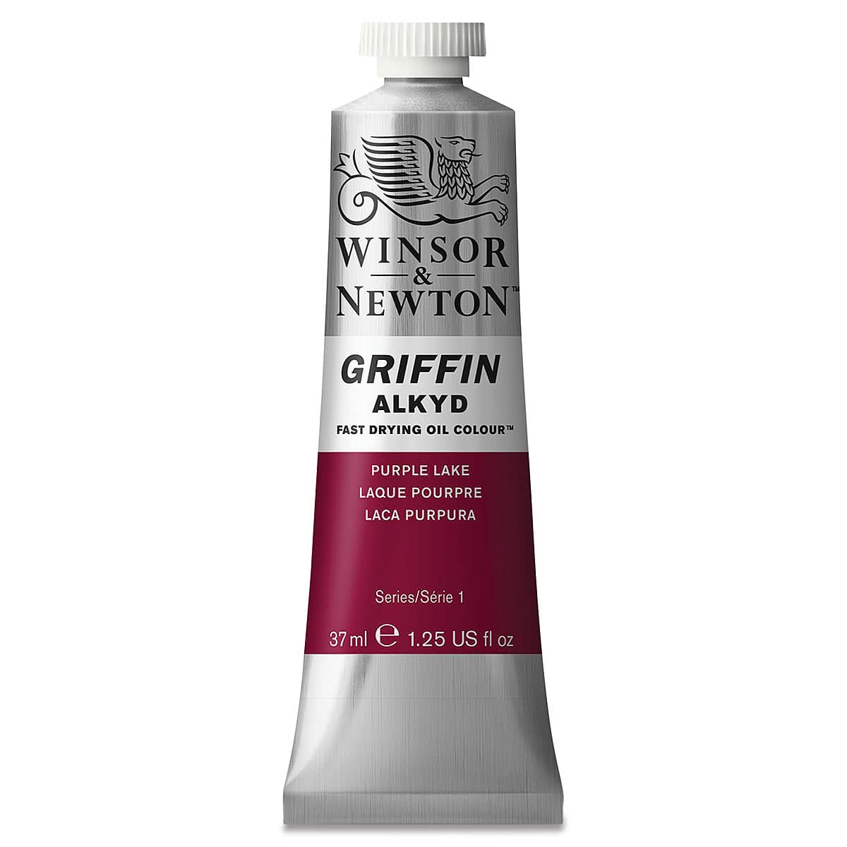 Winsor & Newton Griffin Alkyds - Purple Lake, 37 ml tube