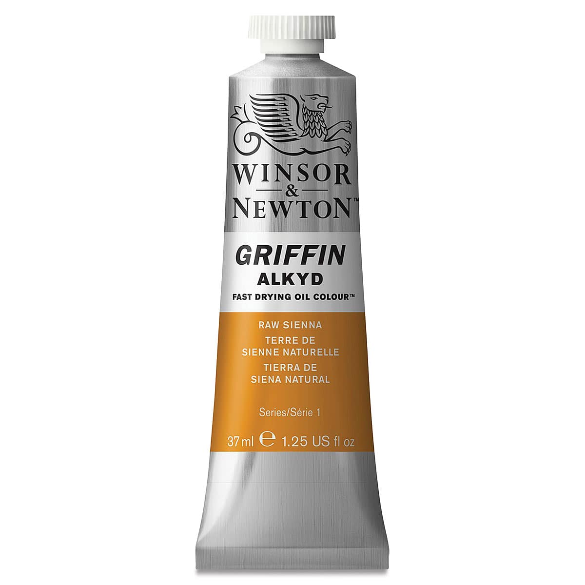 Winsor & Newton Griffin Alkyds - Raw Sienna, 37 ml tube
