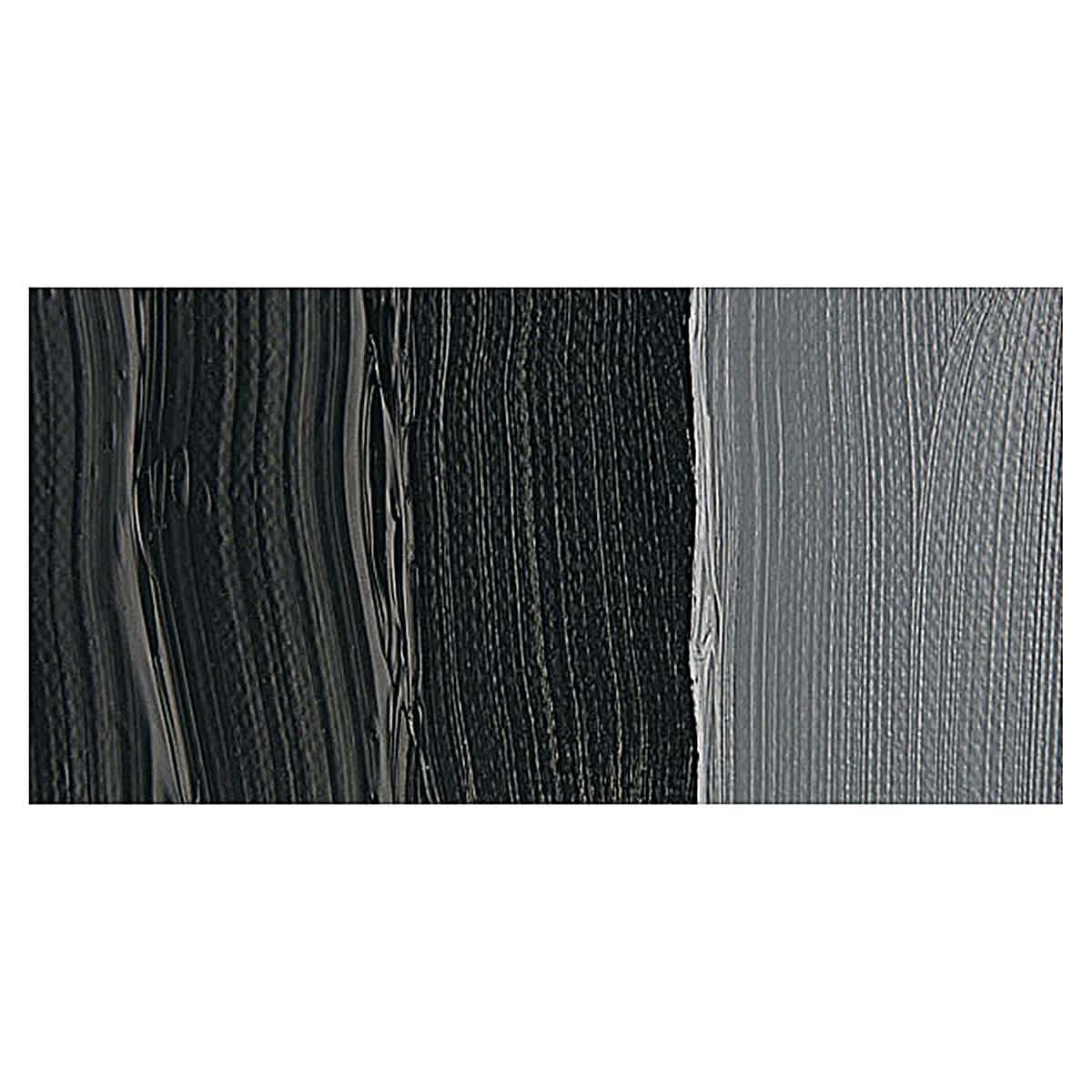 Winsor & Newton Griffin Alkyd - Ivory Black swatch