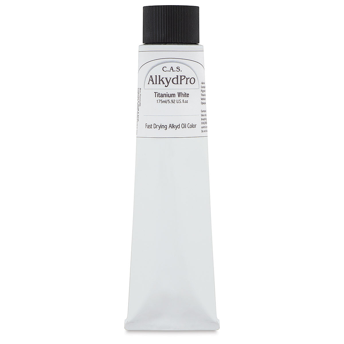 CAS AlkydPro Fast-Drying Alkyd Oil Color - Titanium White, 175 ml tube