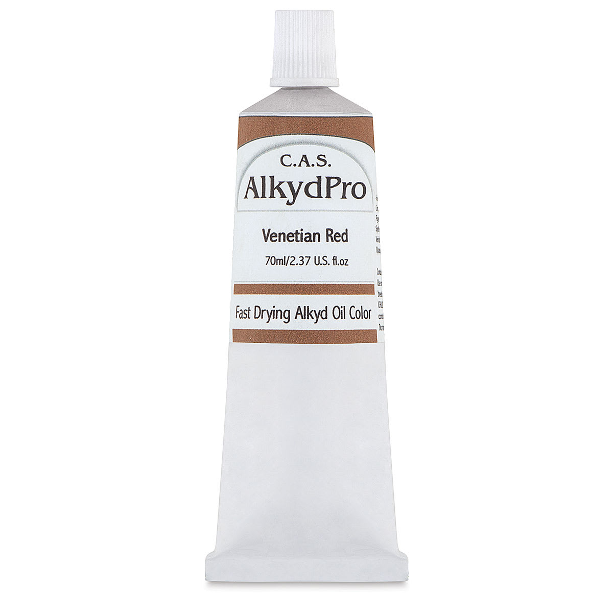 CAS AlkydPro Fast-Drying Alkyd Oil Color - Venetian Red, 70 ml tube