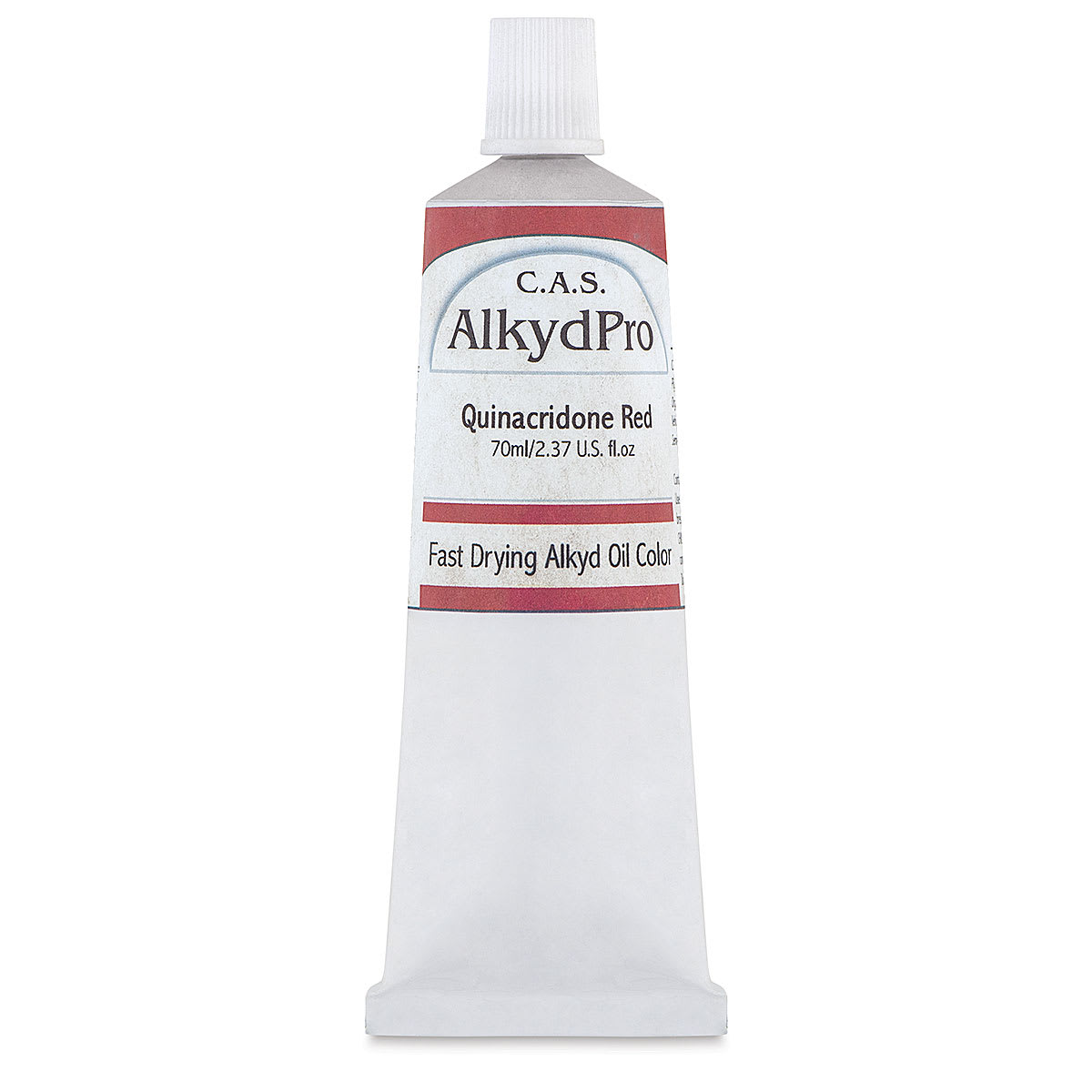 CAS AlkydPro Fast-Drying Alkyd Oil Color - Quinacridone Red, 70 ml tube