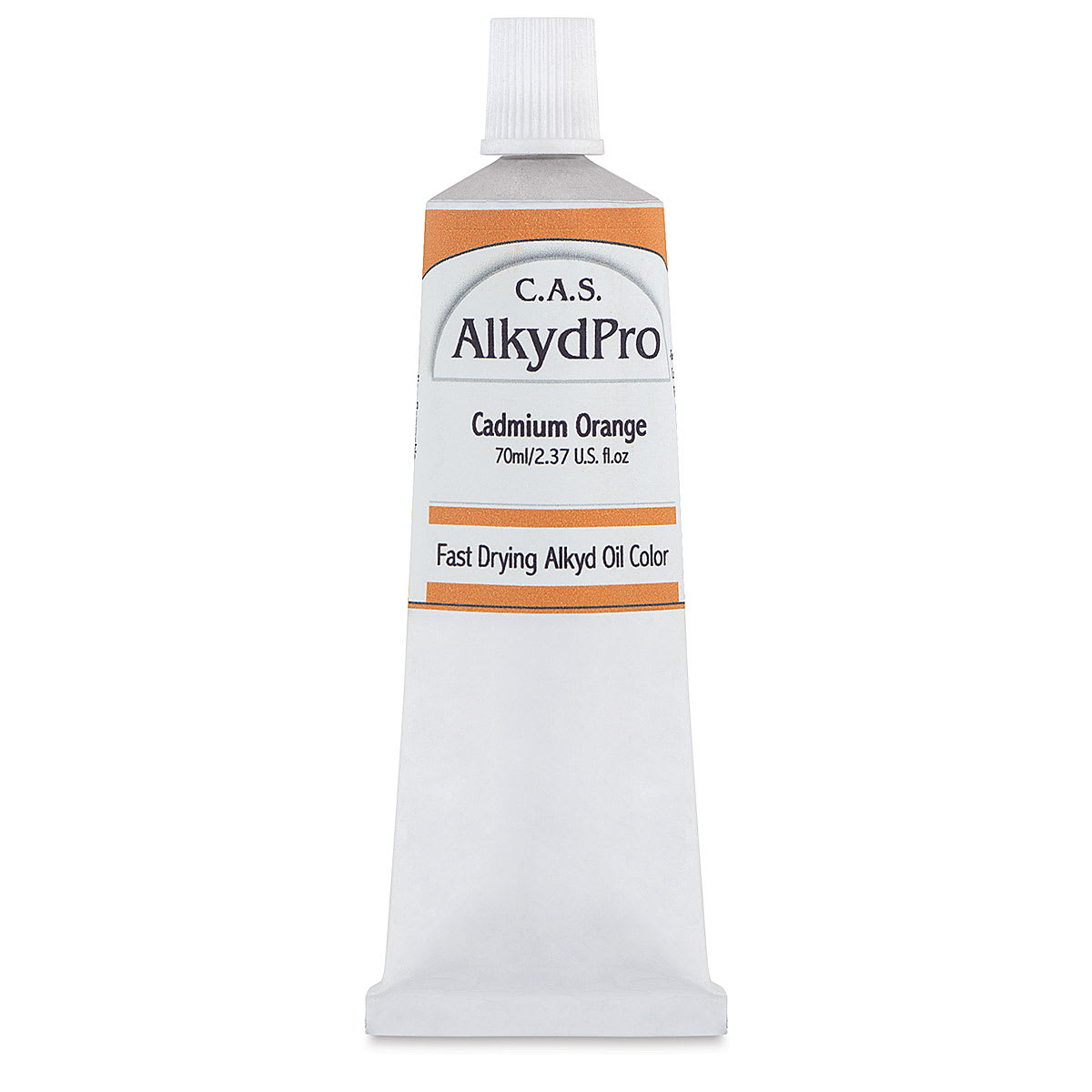 CAS AlkydPro Fast-Drying Alkyd Oil Color - Cadmium Orange, 70 ml tube
