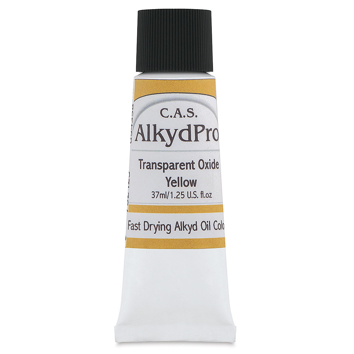 CAS AlkydPro Fast-Drying Alkyd Oil Color - Transparent Yellow Oxide, 37 ml tube