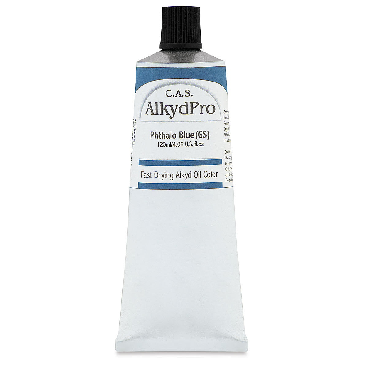 CAS AlkydPro Fast-Drying Alkyd Oil Color - Phthalo Blue Green Shade, 120 ml tube