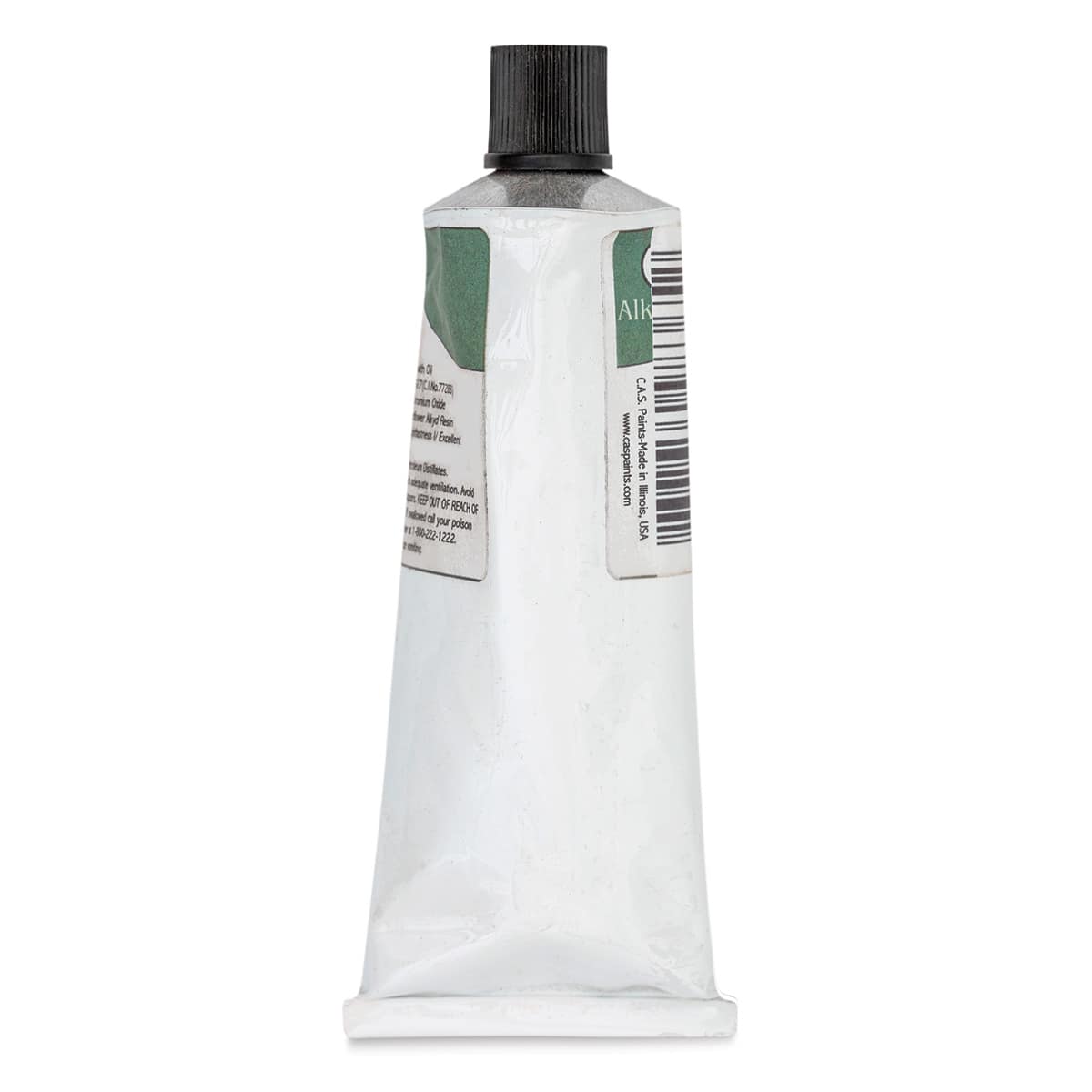 CAS AlkydPro Fast-Drying Alkyd Oil Color - Chromium Green Oxide, 120 ml tube back