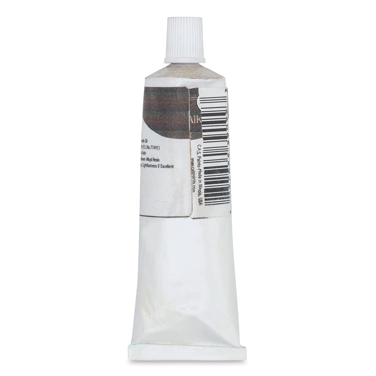 CAS AlkydPro Fast-Drying Alkyd Oil Color - Raw Umber, 70 ml tube back