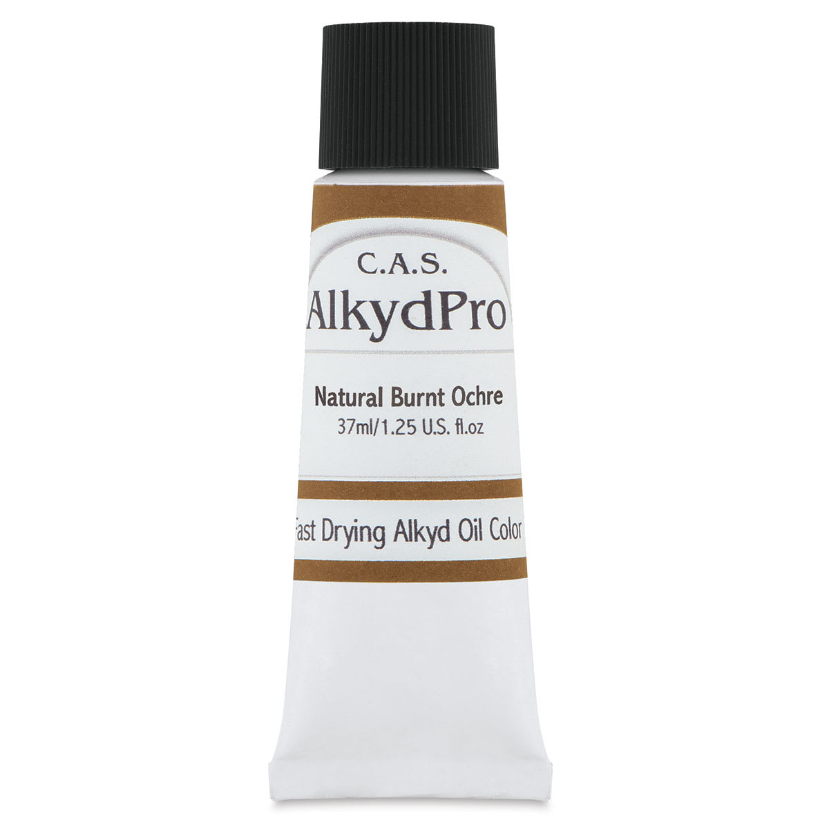 CAS AlkydPro Fast-Drying Alkyd Oil Color - Natural Burnt Ochre, 37 ml tube