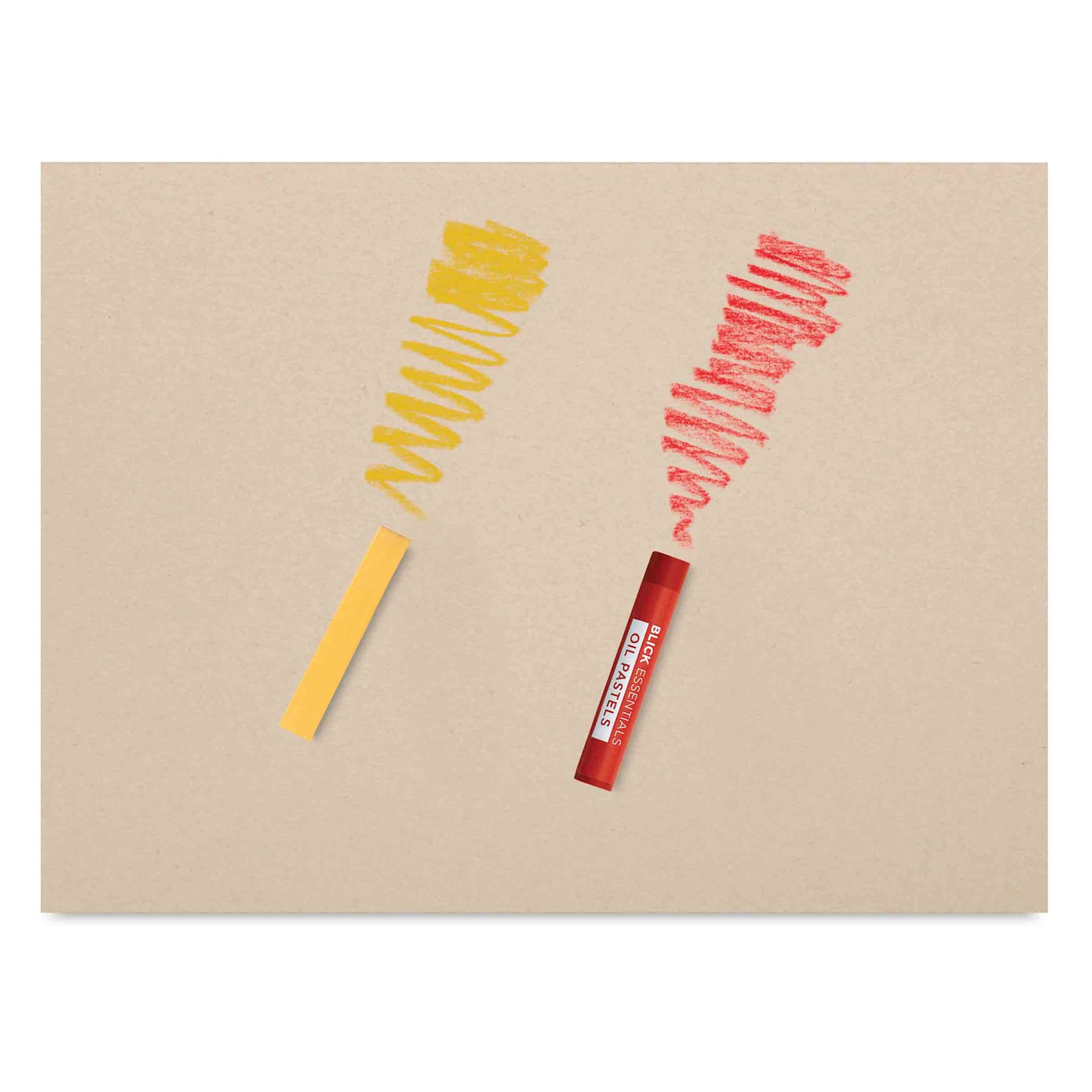 UArt Premium Sanded Pastel Paper Pad, example of texture