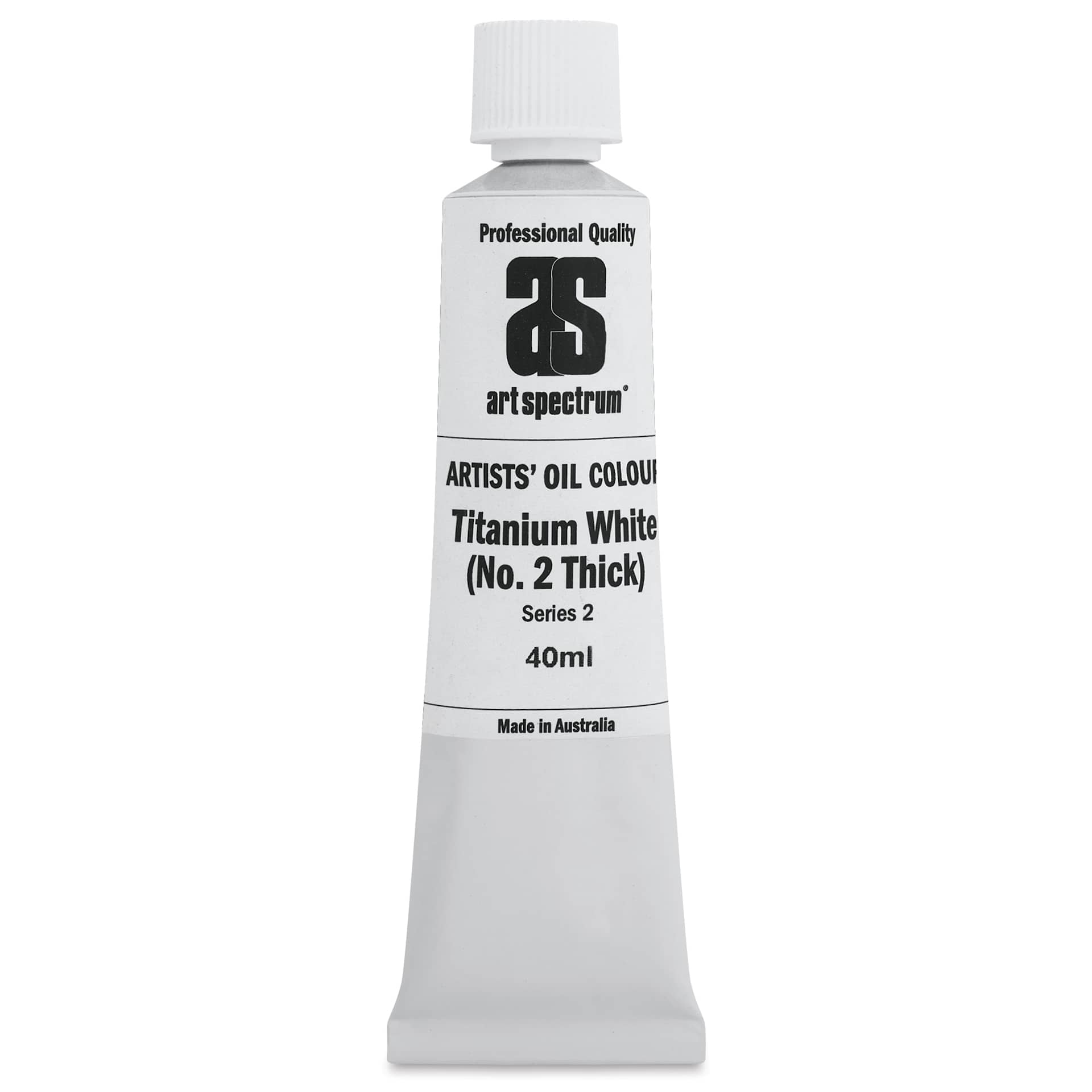 Art Spectrum Artists' Oil Paint - Titanium White No. 2, 40 ml