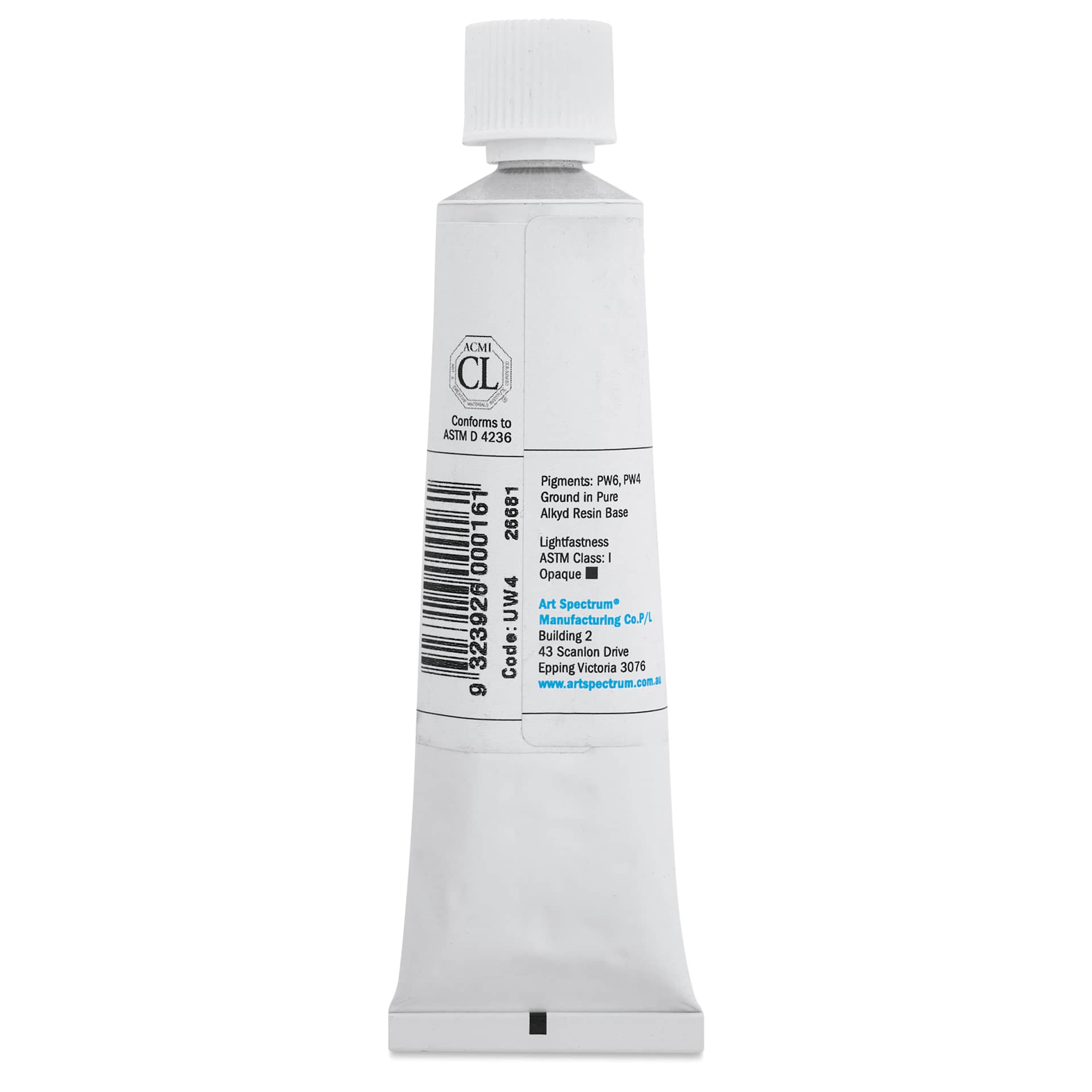 Art Spectrum Artists' Oil Paint - Underpainting White, 40 ml back