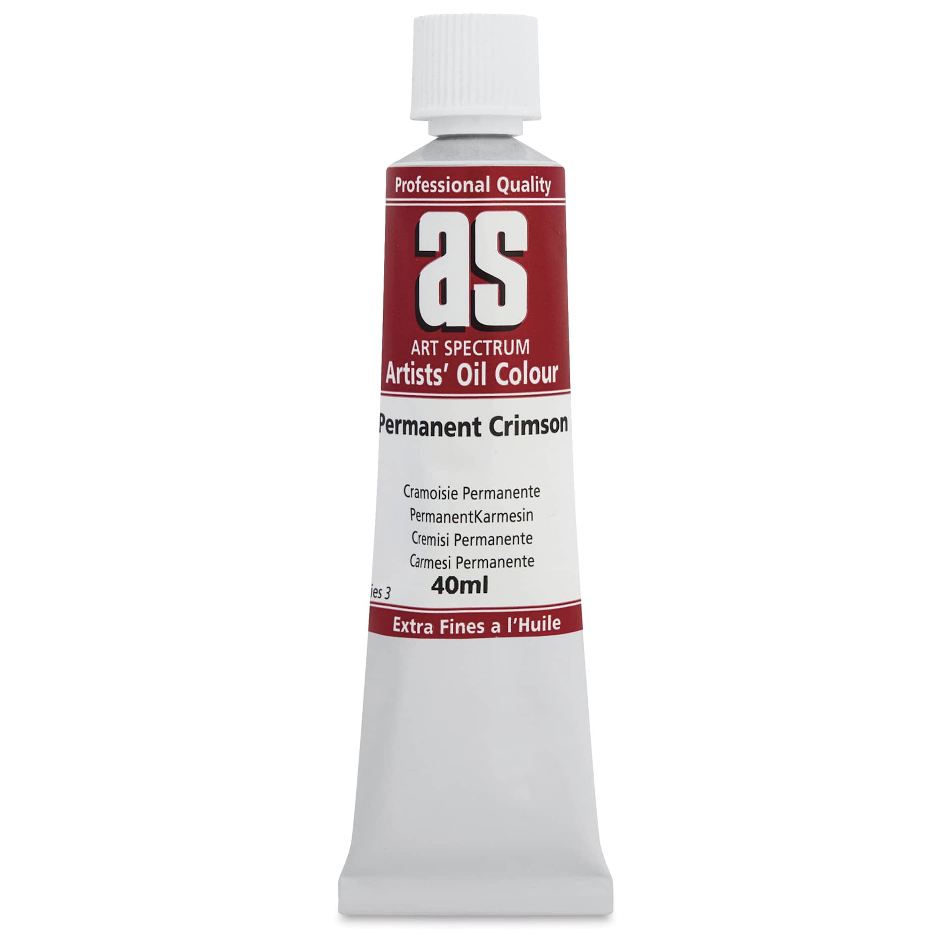 Art Spectrum Artists' Oil Paint - Permanent Crimson, 40 ml