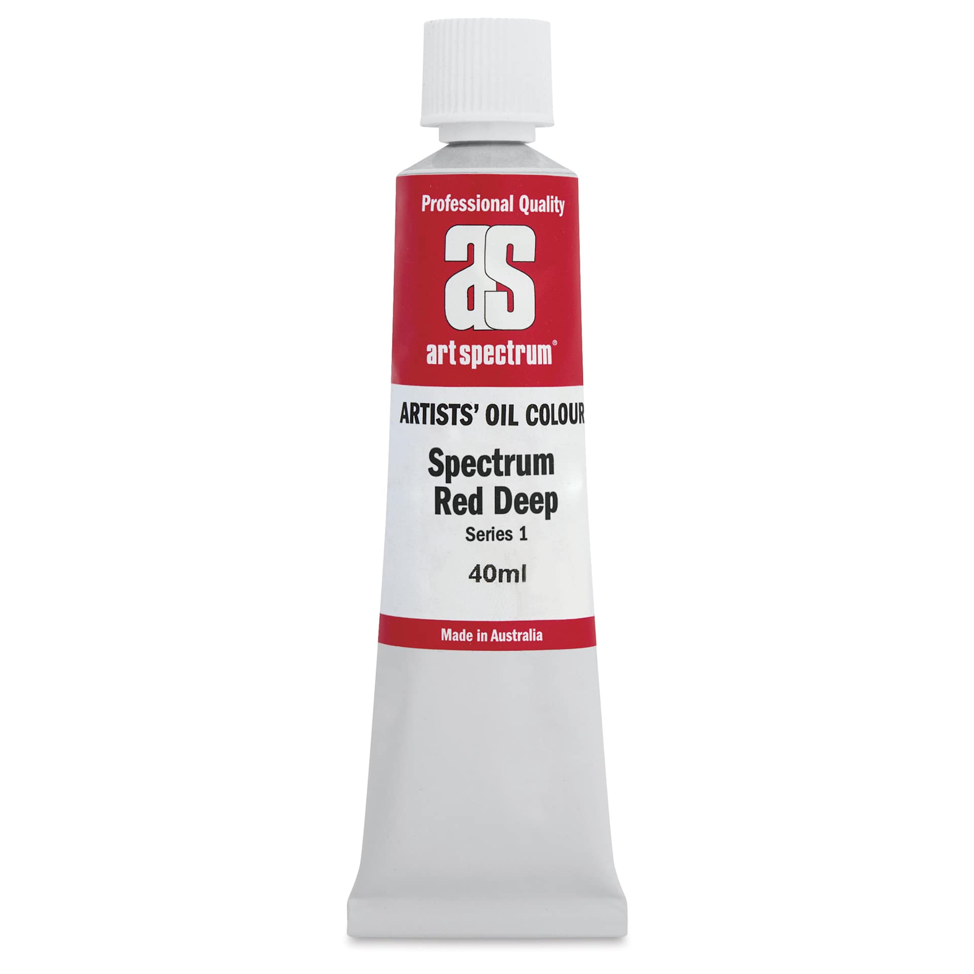 Art Spectrum Artists' Oil Paint - Spectrum Red Deep, 40 ml