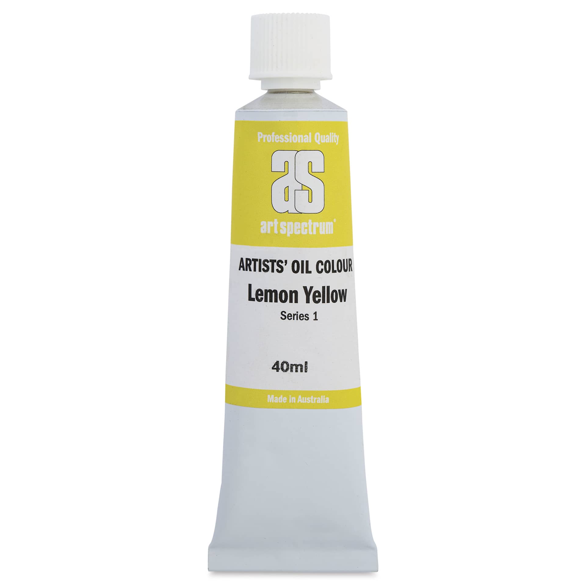 Art Spectrum Artists' Oil Paint - Lemon Yellow, 40 ml
