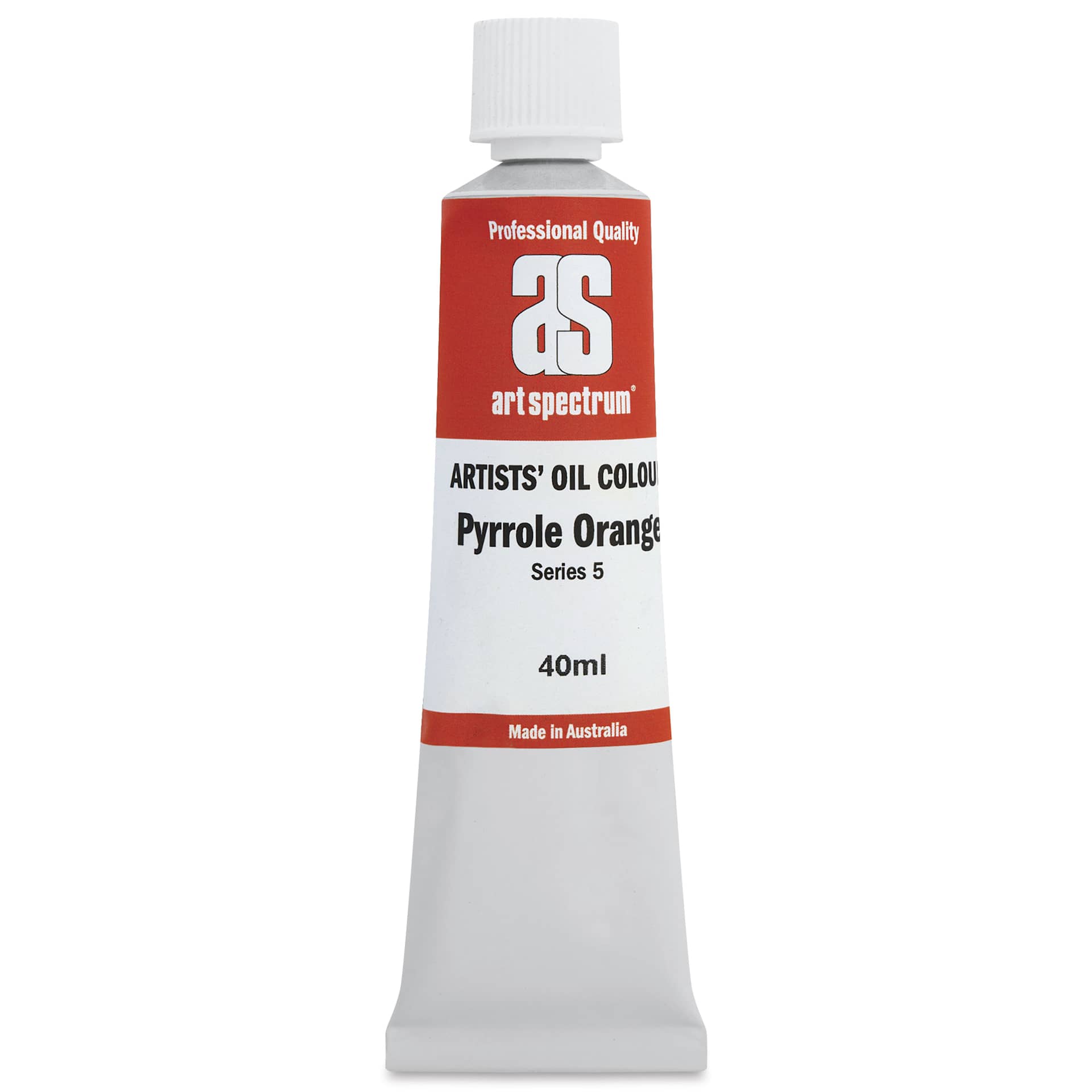 Art Spectrum Artists' Oil Paint - Pyrrole Orange, 40 ml