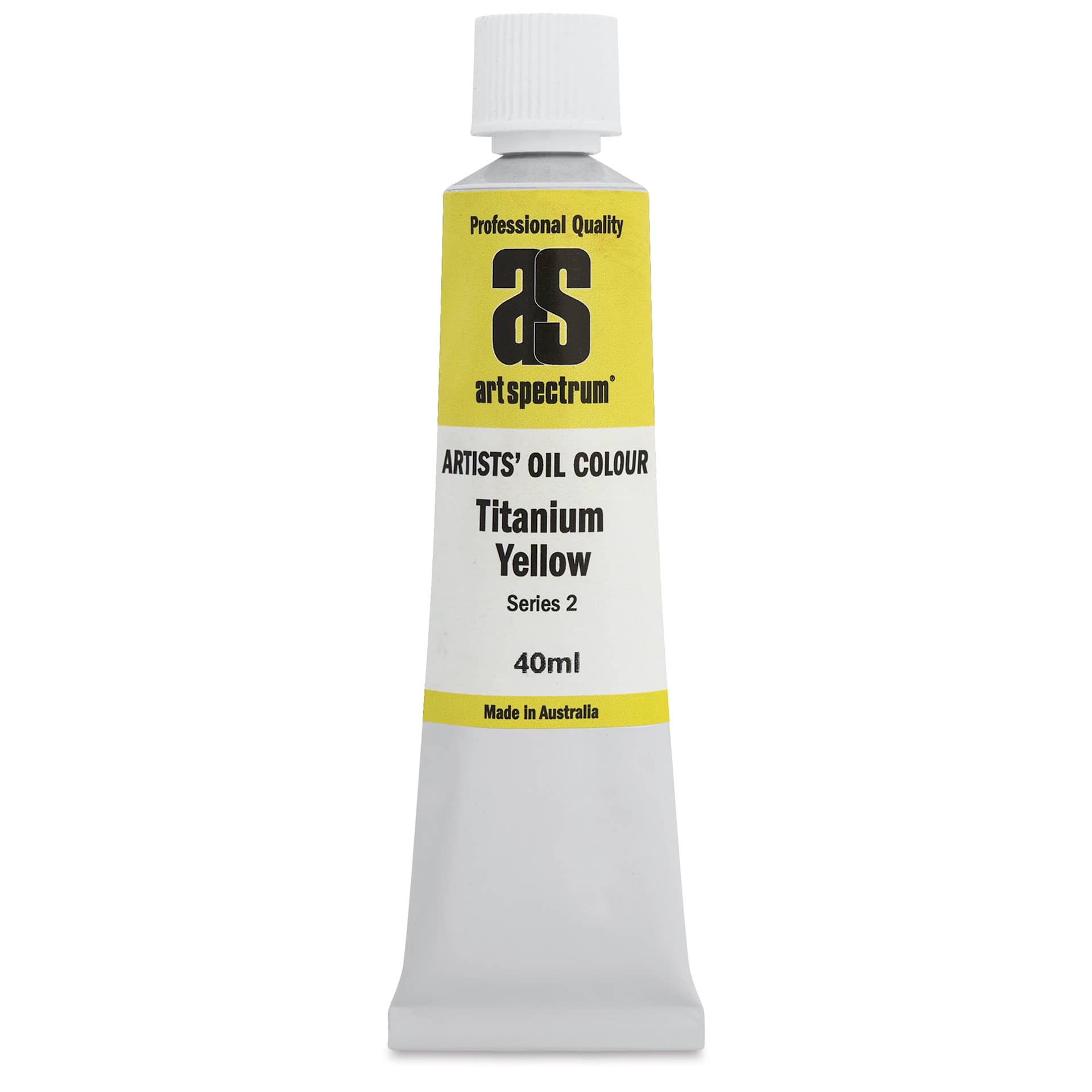 Art Spectrum Artists' Oil Paint - Titanium Yellow, 40 ml