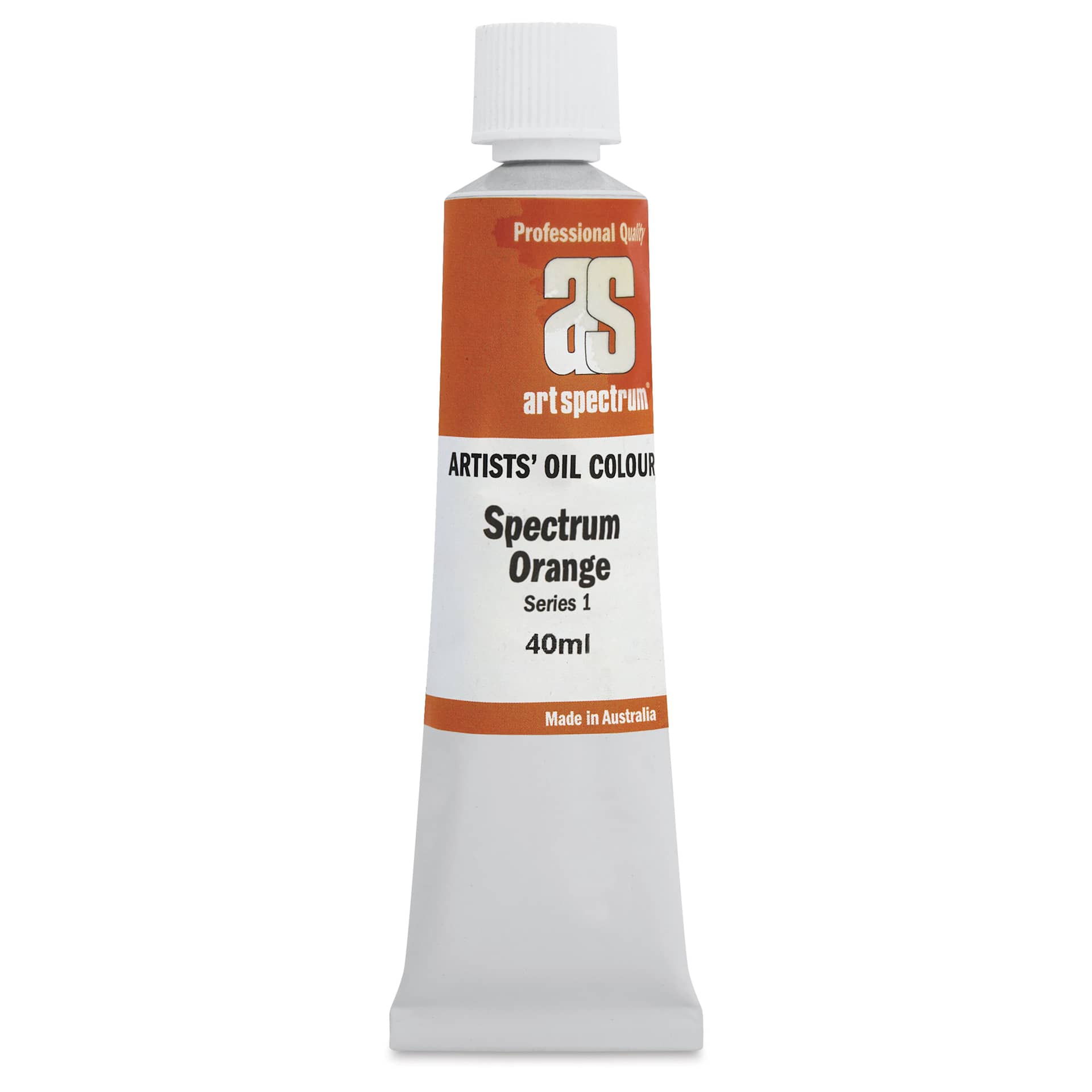 Art Spectrum Artists' Oil Paint - Spectrum Orange, 40 ml