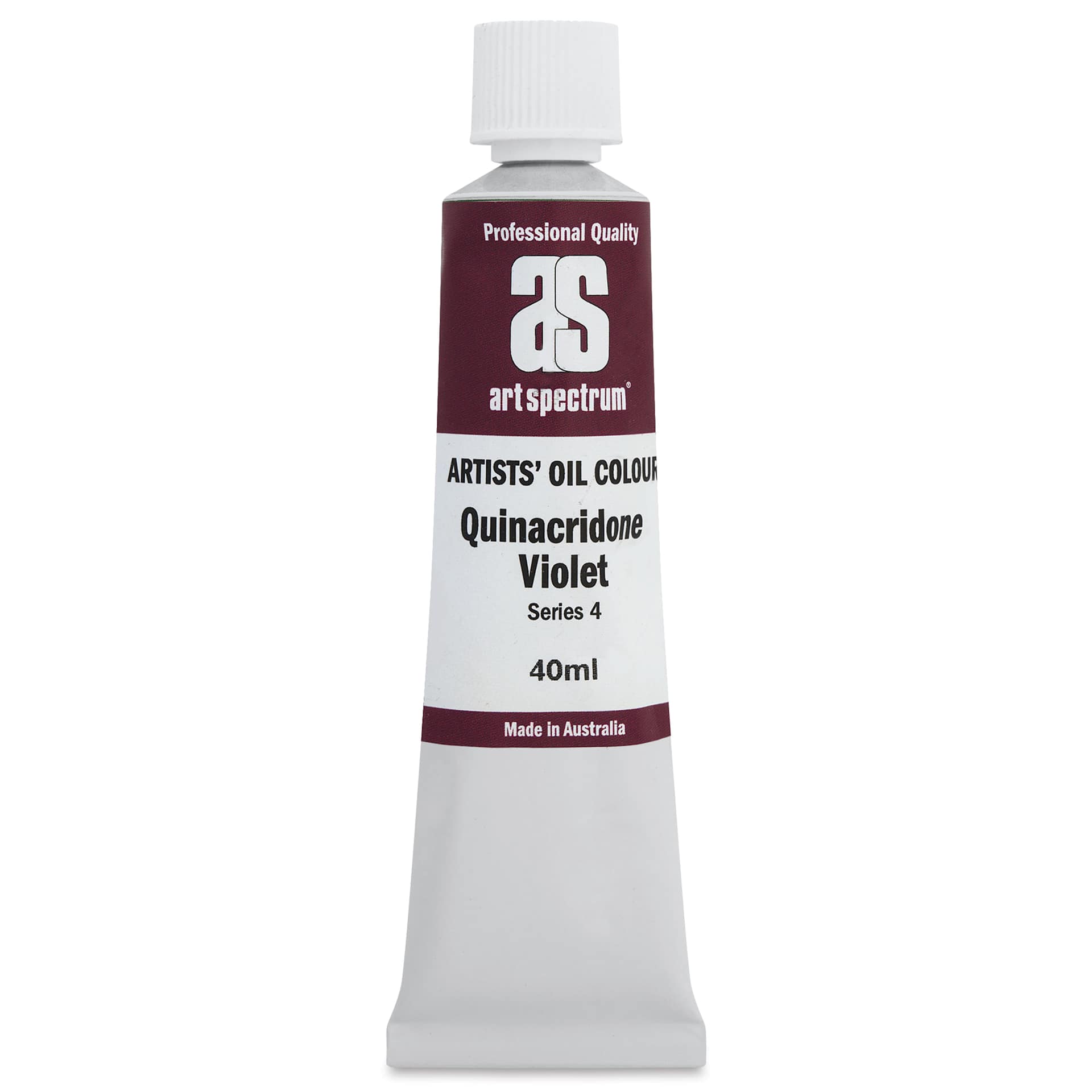 Art Spectrum Artists' Oil Paint - Quinacridone Violet, 40 ml