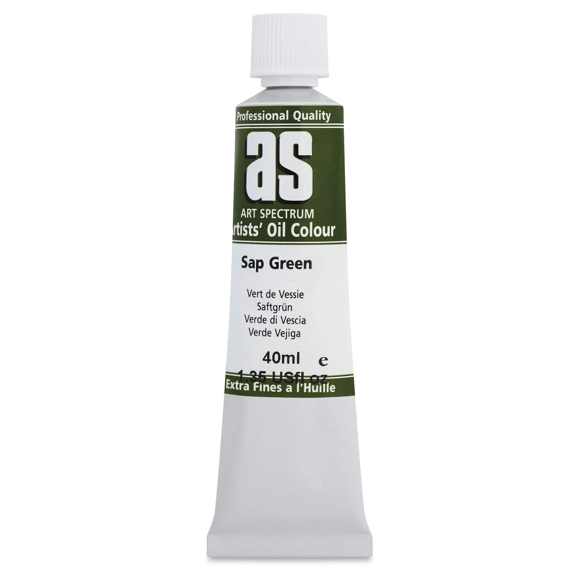 Art Spectrum Artists' Oil Paint - Sap Green, 40 ml