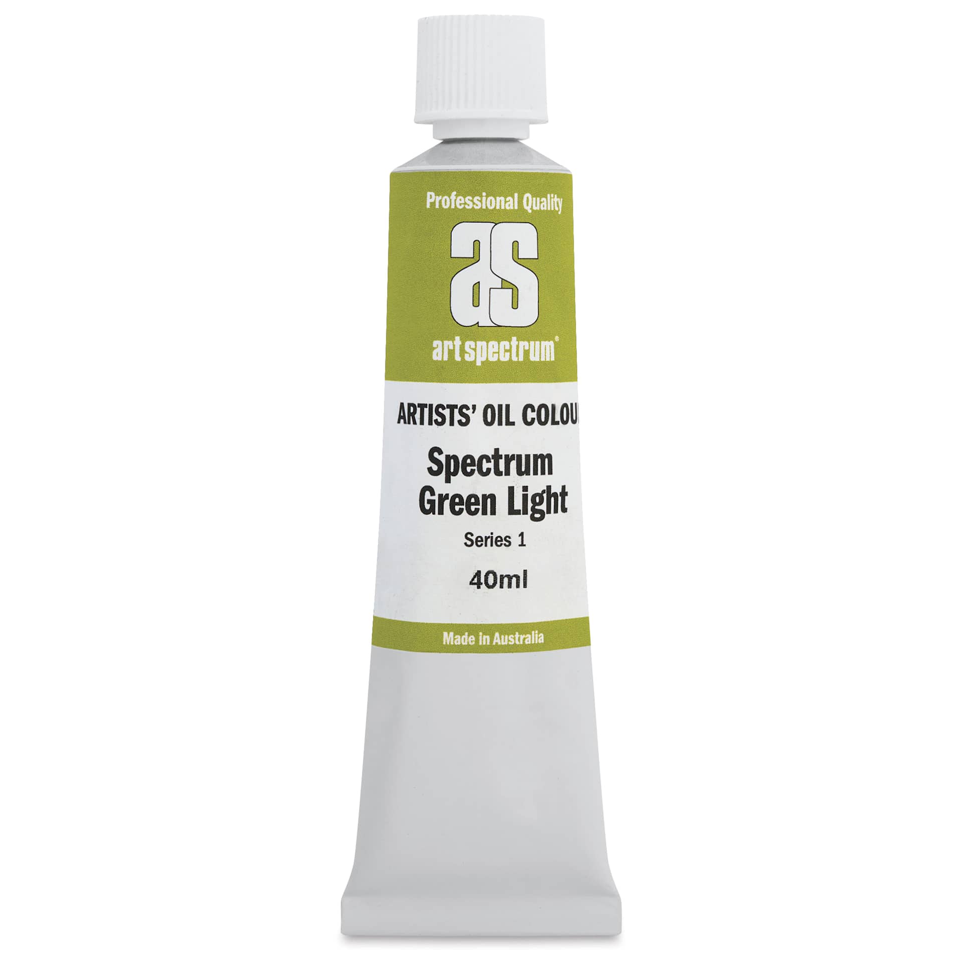 Art Spectrum Artists' Oil Paint - Spectrum Green Light, 40 ml