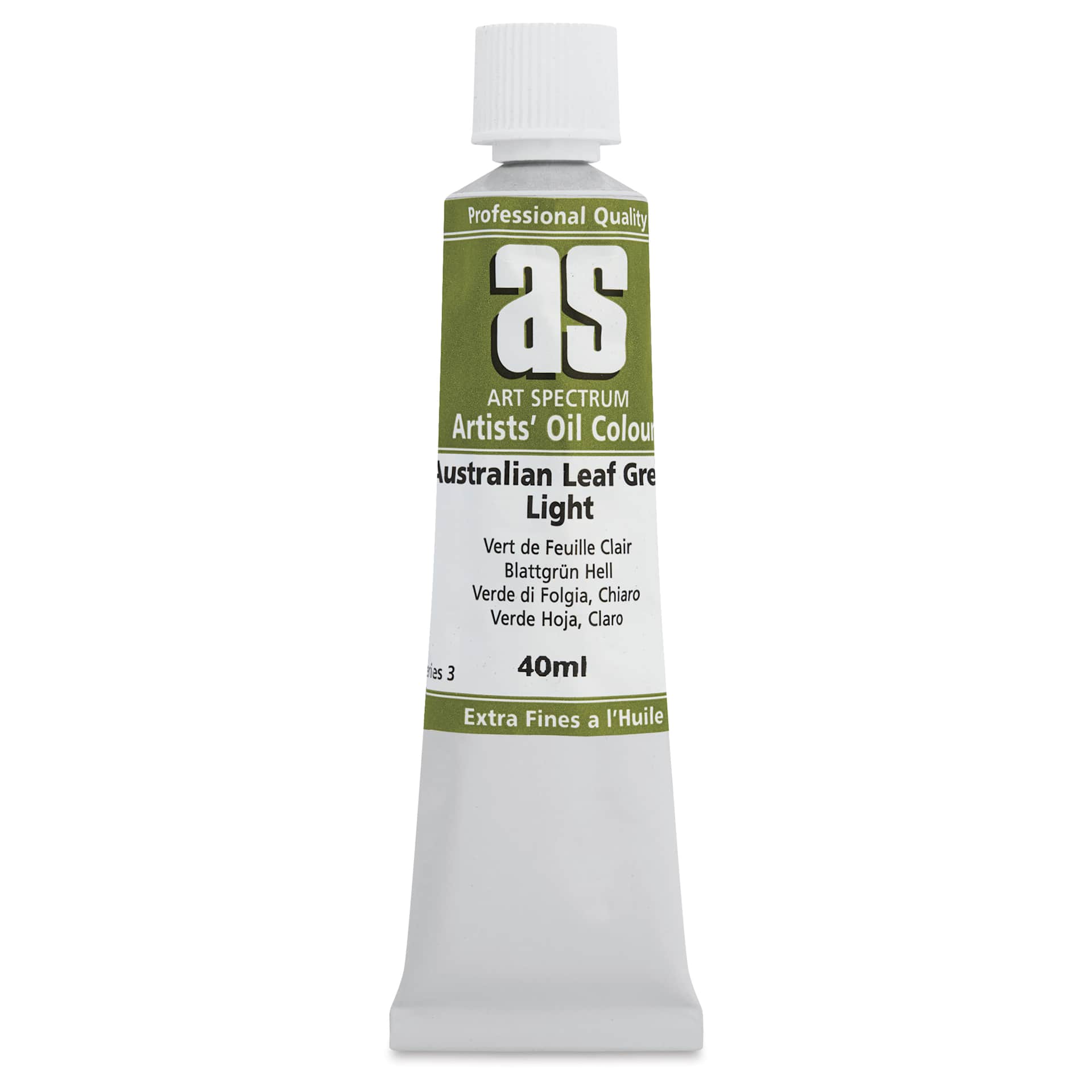Art Spectrum Artists' Oil Paint - Australian Leaf Green Light, 40 ml