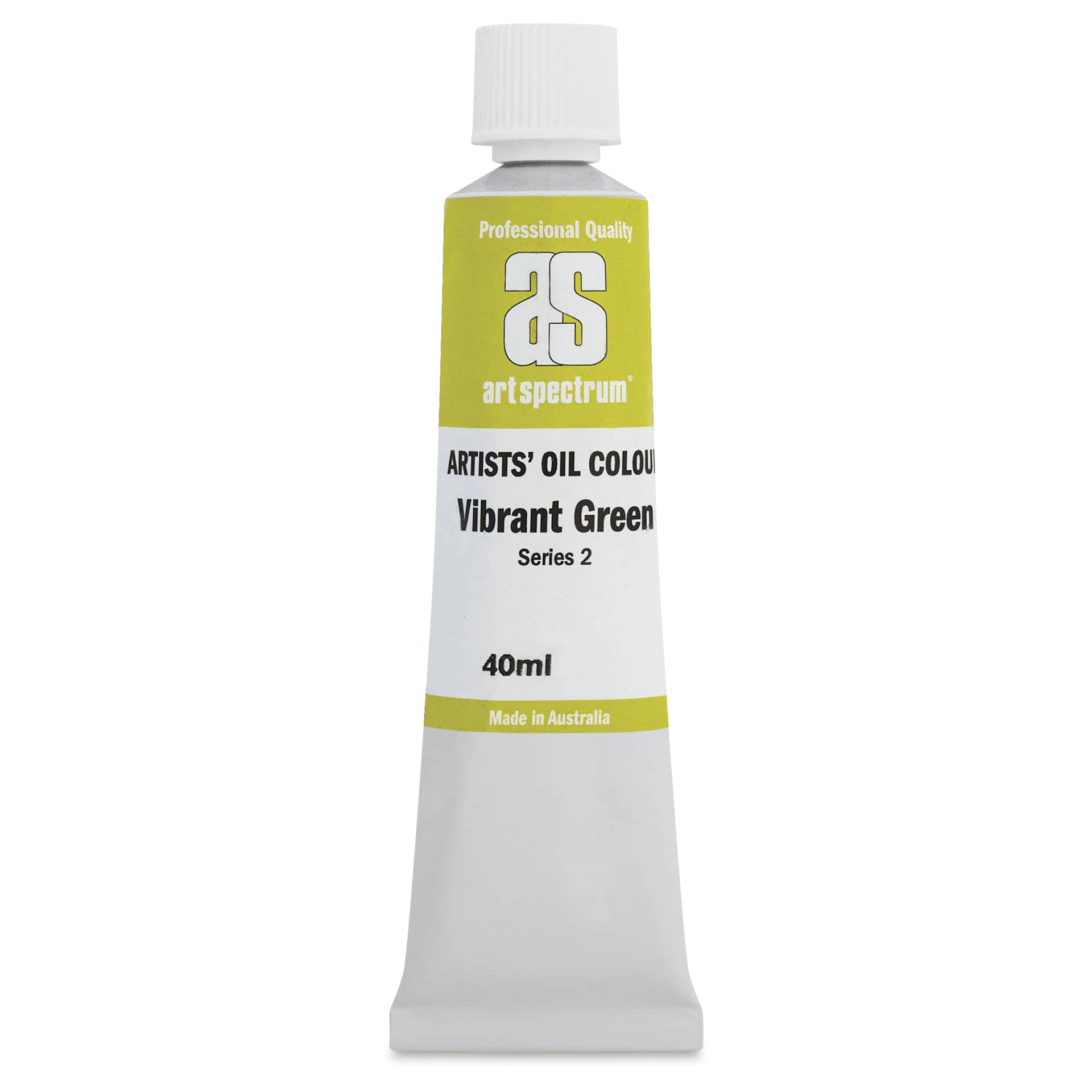 Art Spectrum Artists' Oil Paint - Vibrant Green, 40 ml