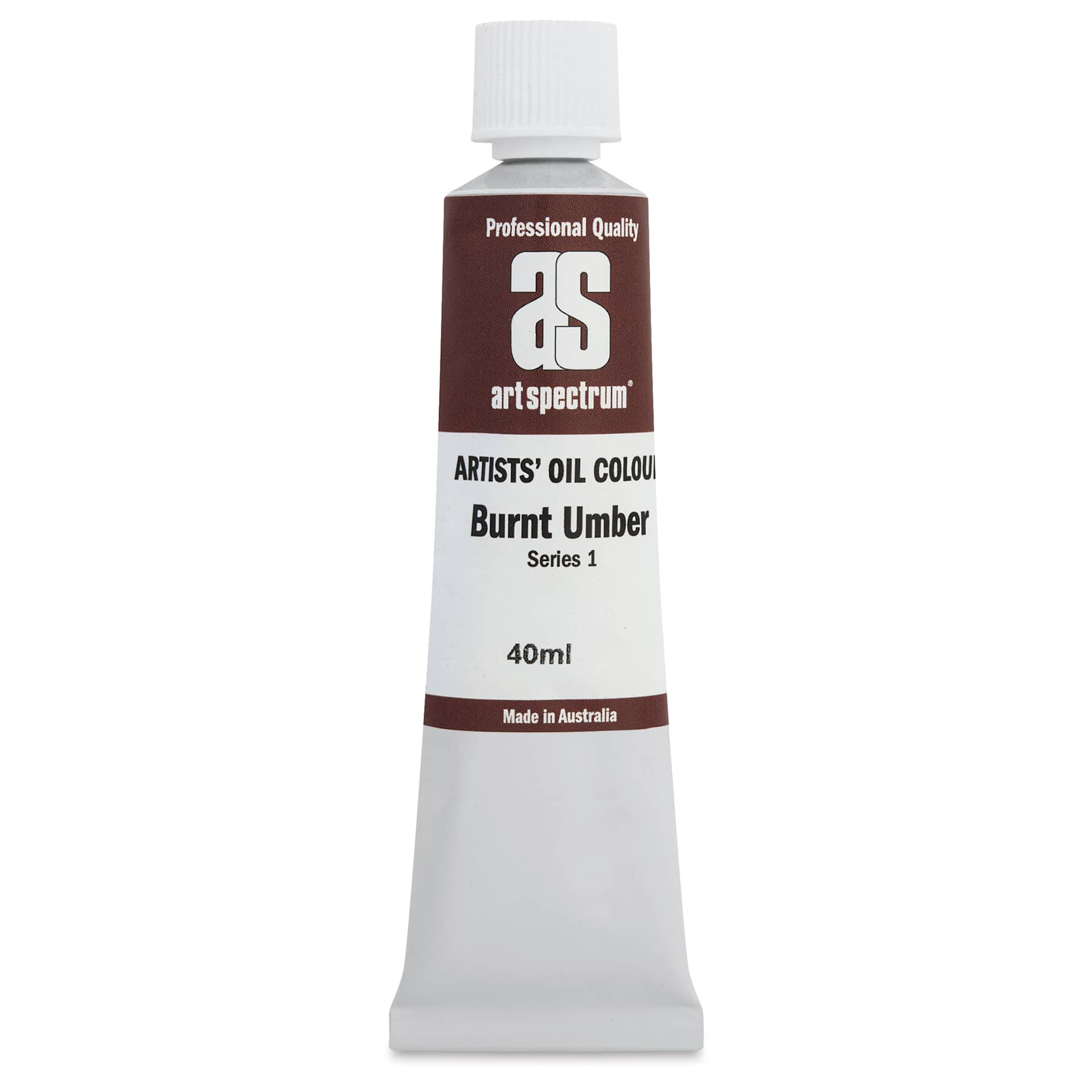 Art Spectrum Artists' Oil Paint - Burnt Umber, 40 ml