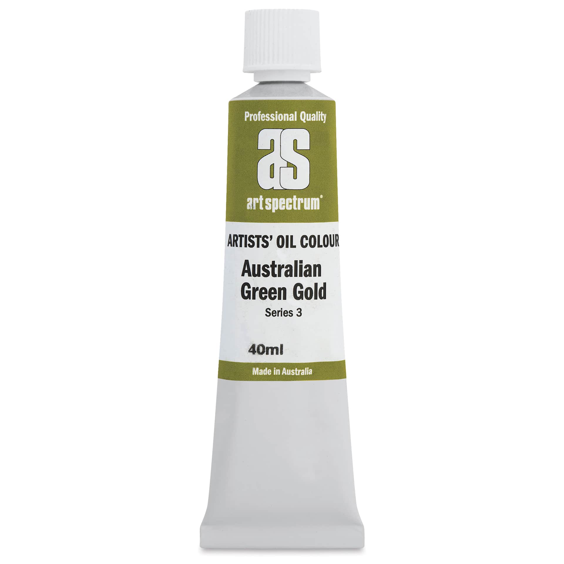 Art Spectrum Artists' Oil Paint - Australian Green Gold, 40 ml