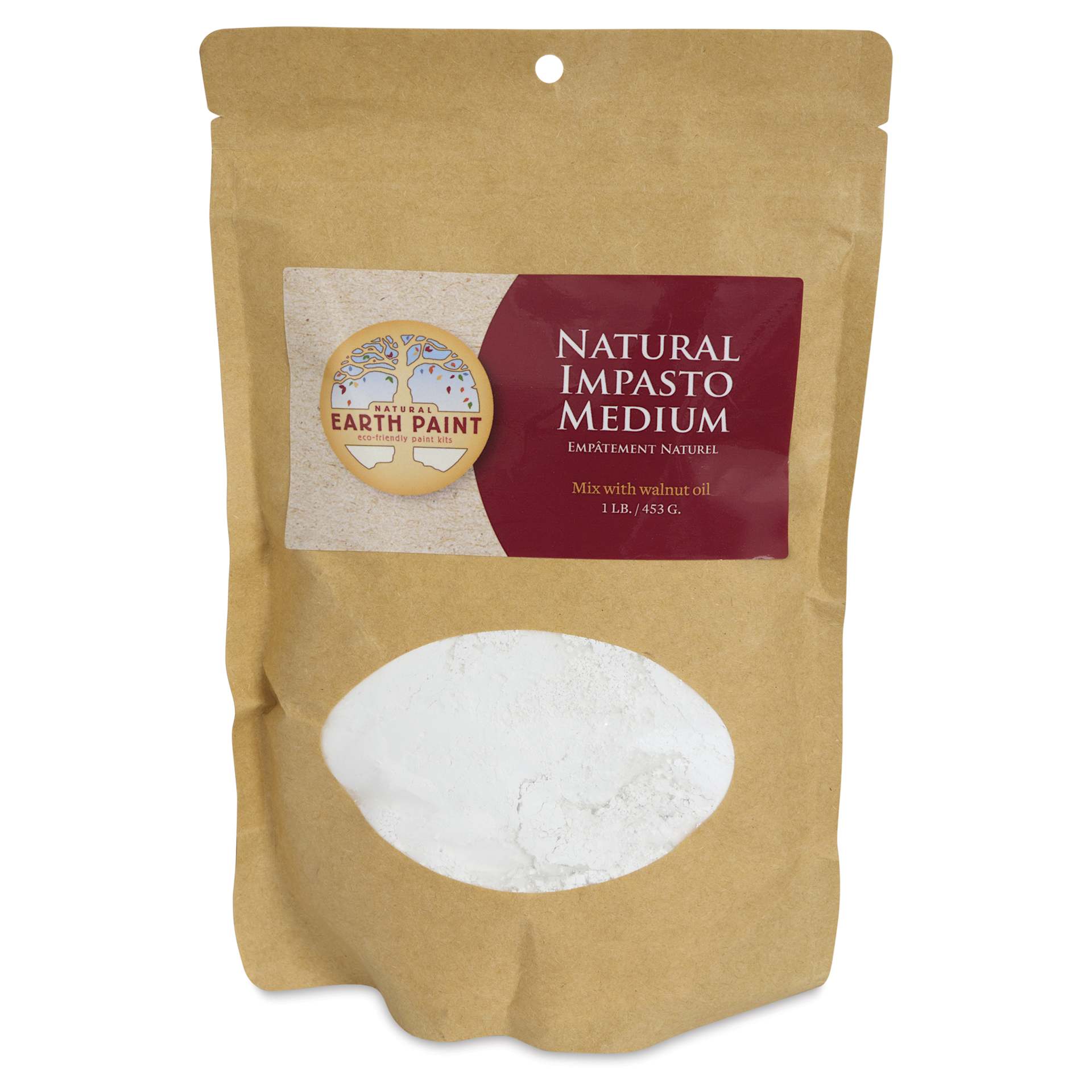 Natural Earth Paint Impasto Medium - 1 lb - front of packaging