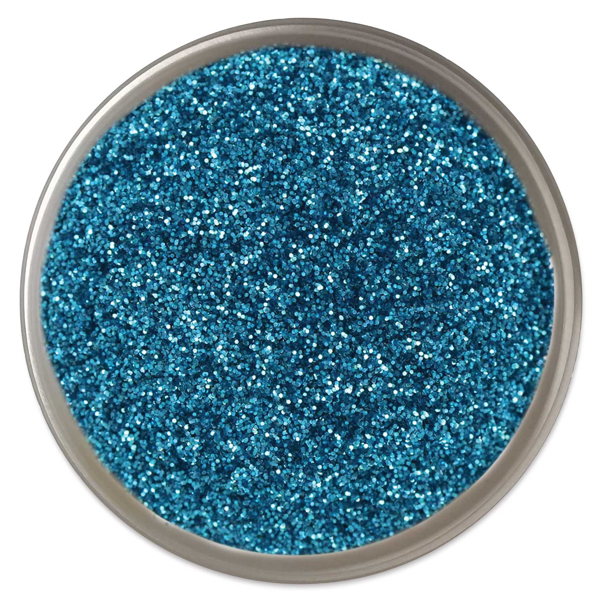 Natural Earth Paint Eco-Friendly Cosmetic Glitter - Turquoise, 10 g

