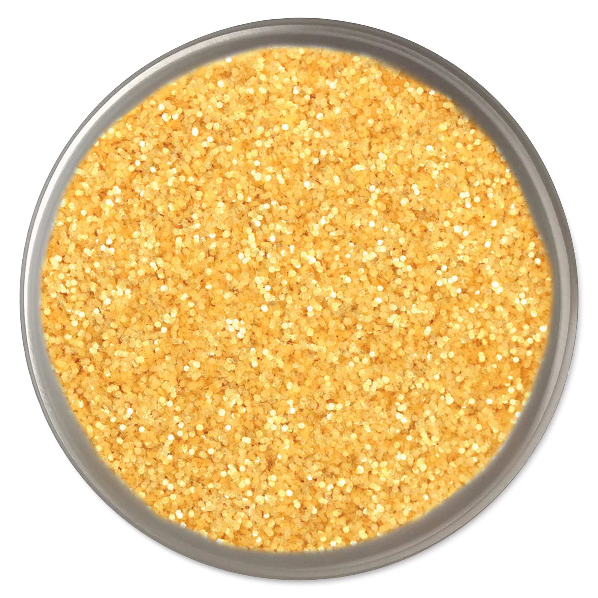Natural Earth Paint Eco-Friendly Cosmetic Glitter - Gold, 10 g