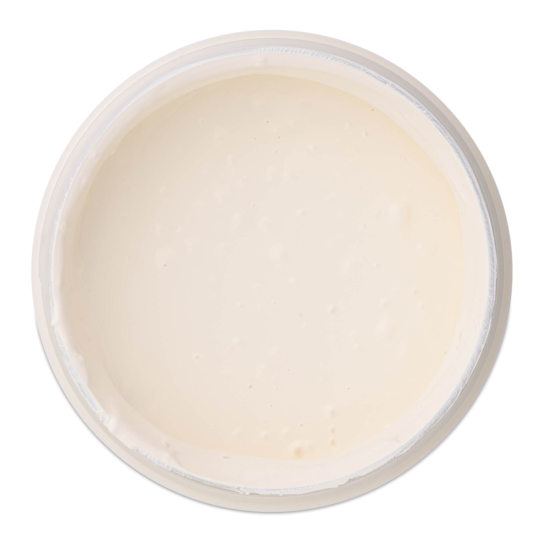 Gaffrey Acrylic Base Coat - Vintage White, 16 oz, open jar