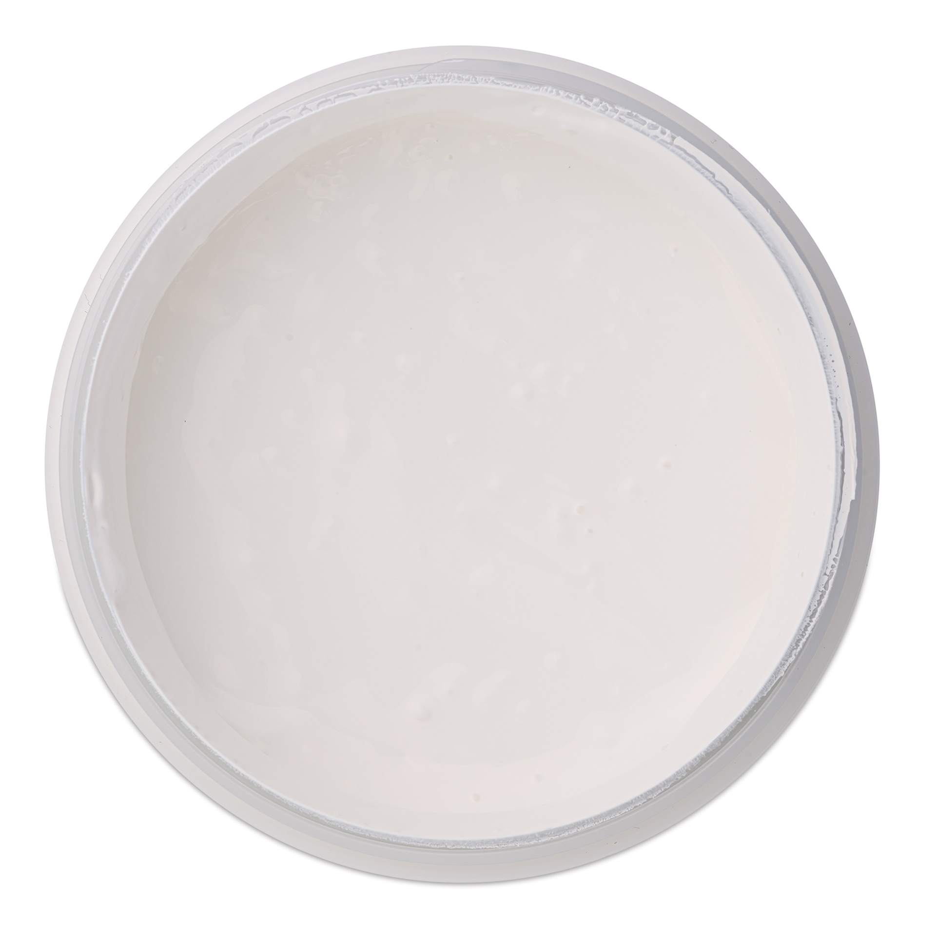 Gaffrey Acrylic Base Coat - Titanium White, 16 oz, open jar