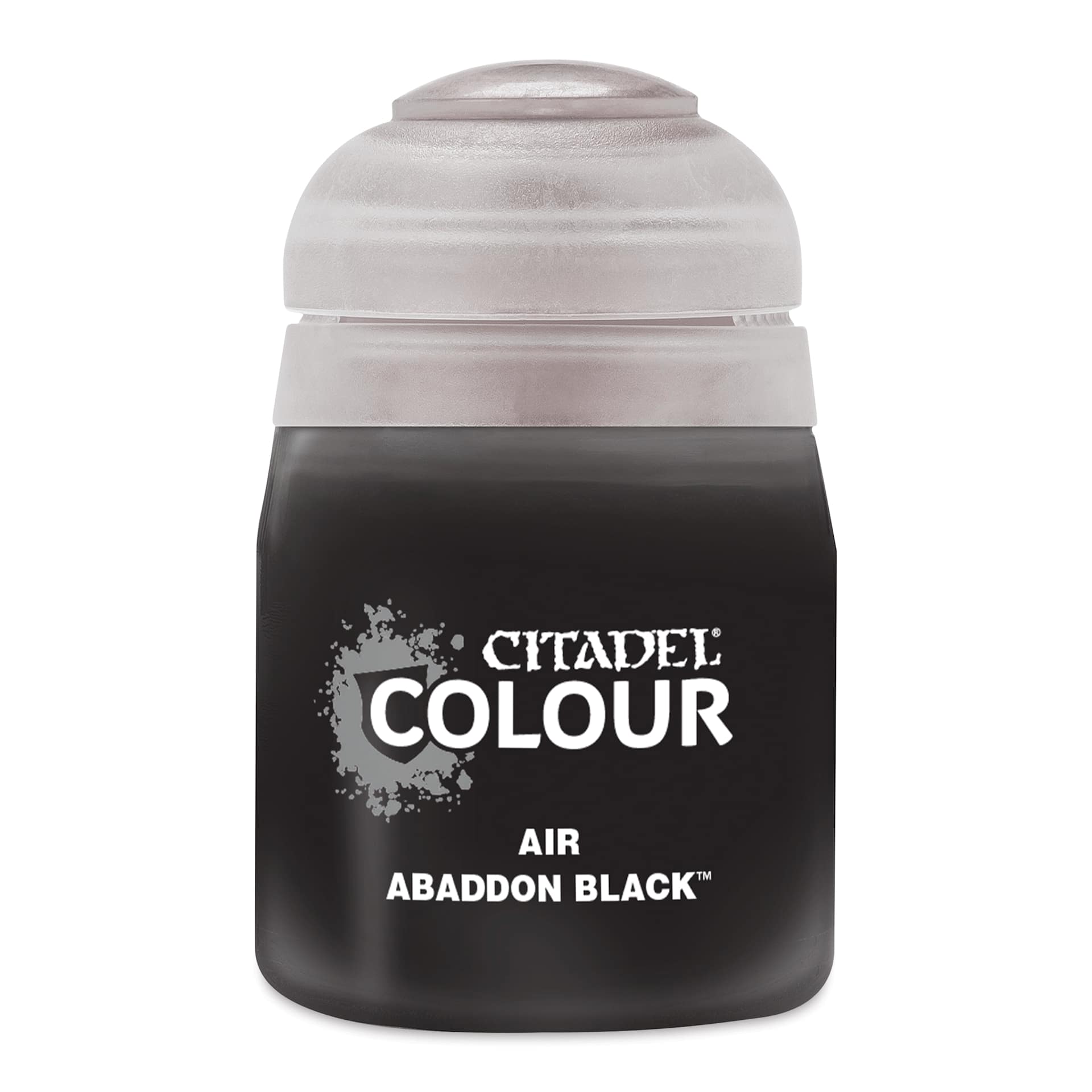 Citadel Acrylic Air Paint - Abaddon Black, 24 ml