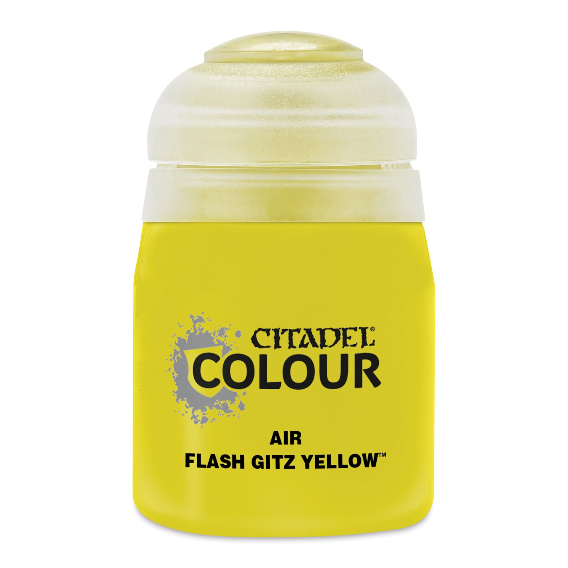 Citadel Acrylic Air Paint - Flash Gitz Yellow, 24 ml