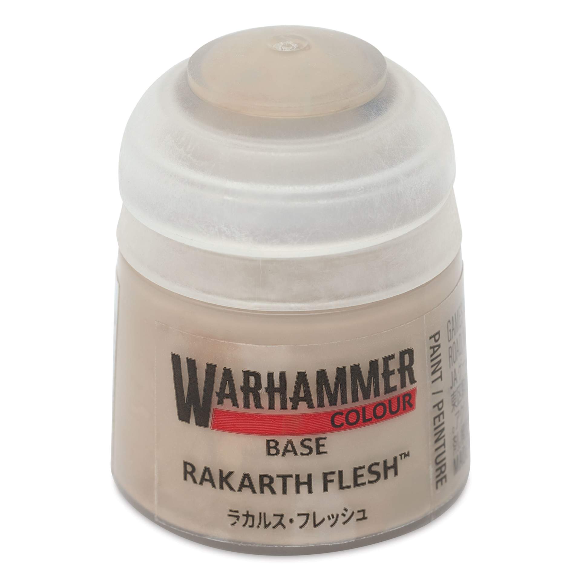 Warhammer Base Acrylic Paint - Rakarth Flesh, 12 ml jar