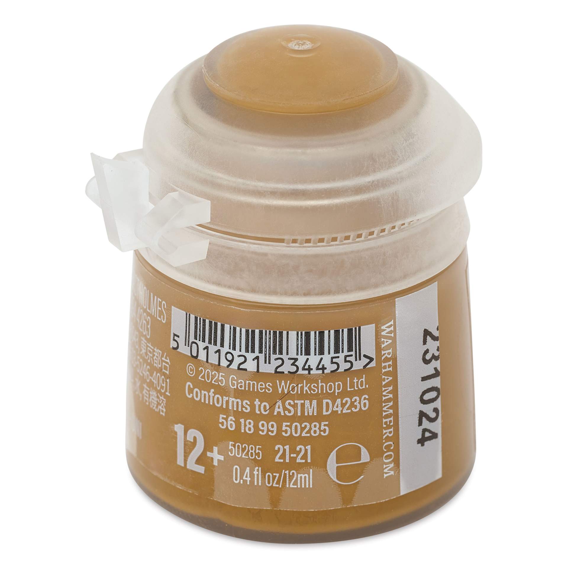 Warhammer Base Acrylic Paint - XV-88, 12 ml jar back