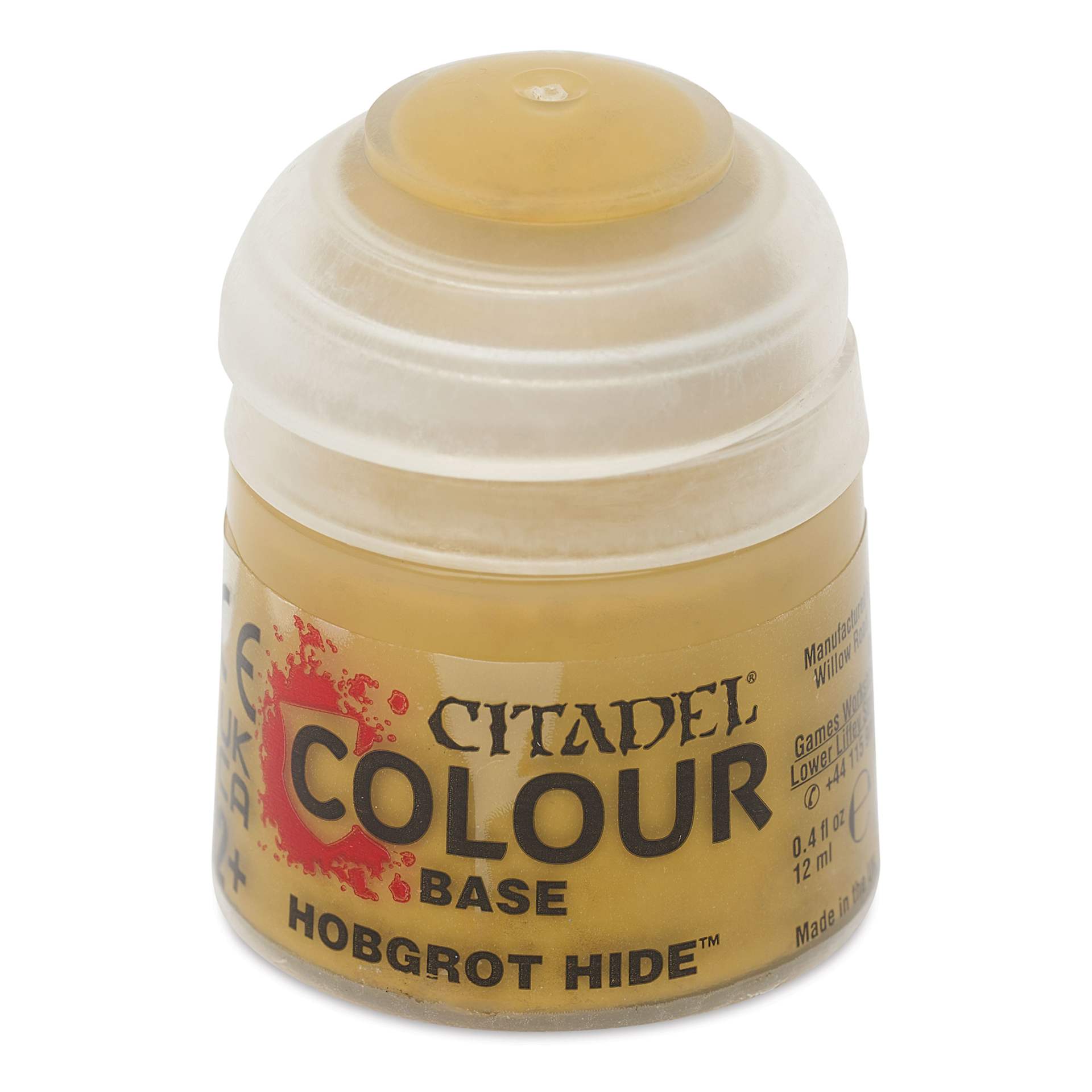 Warhammer Base Acrylic Paint - Hobgrot Hide, 12 ml jar